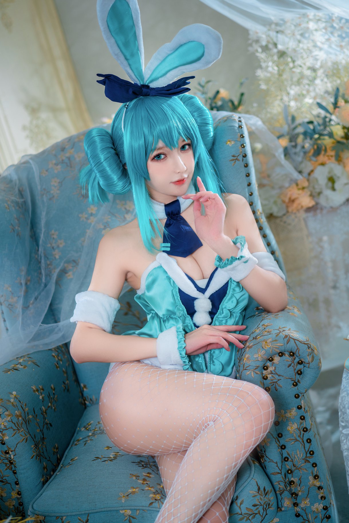 Coser@阿包也是兔娘 Vol.030 白兔miku 0012