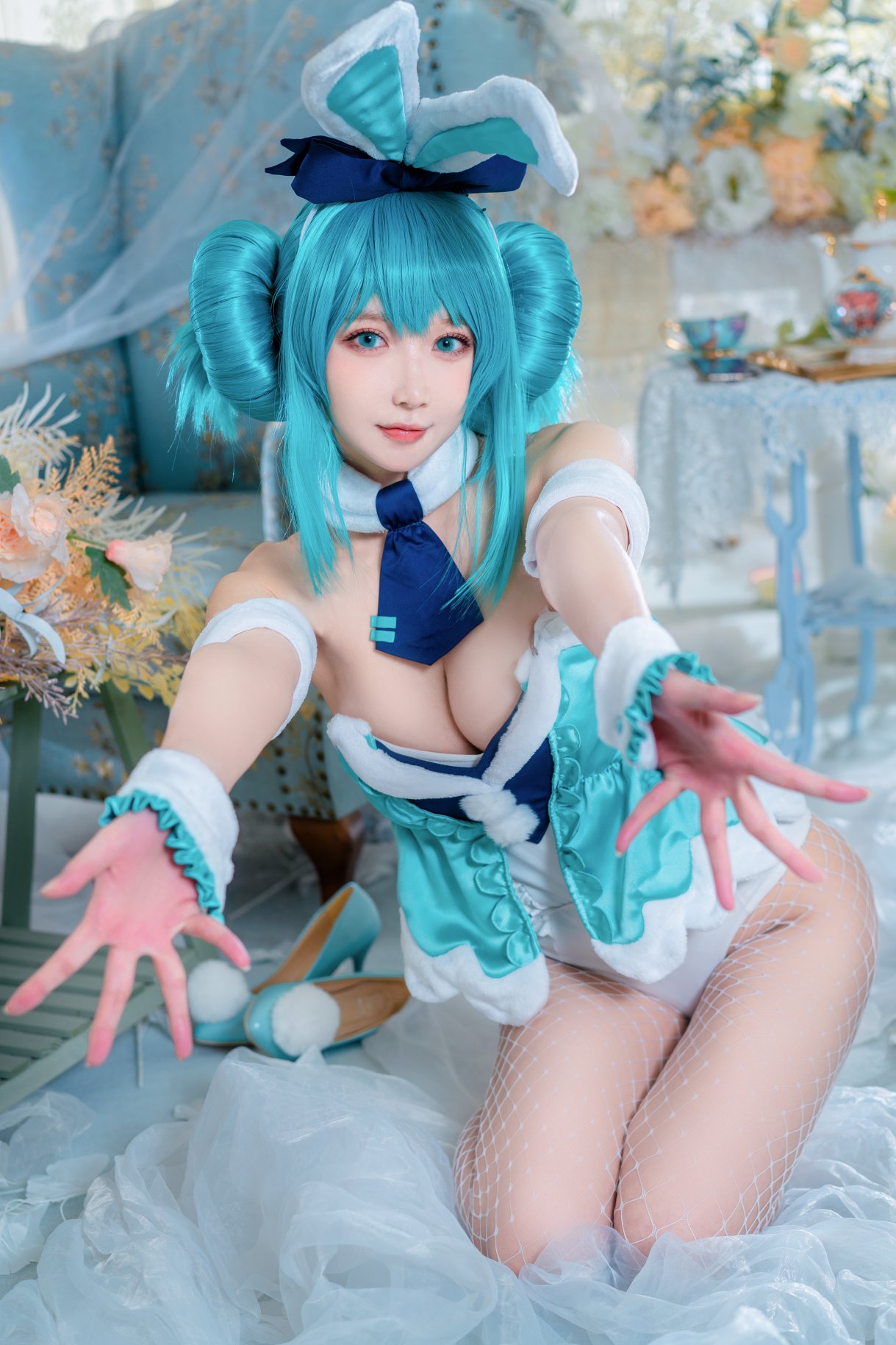 Coser@阿包也是兔娘 Vol.030 白兔miku 0017