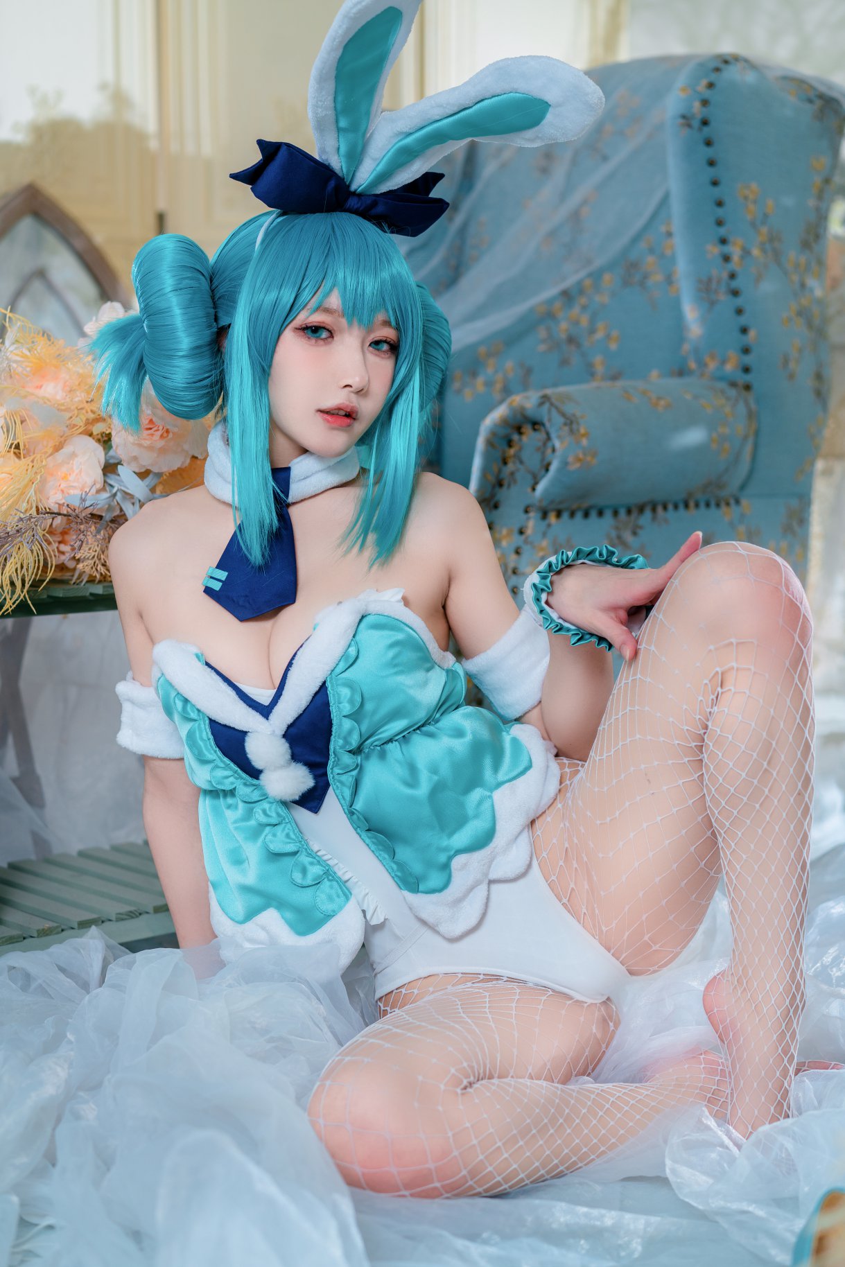 Coser@阿包也是兔娘 Vol.030 白兔miku 0019