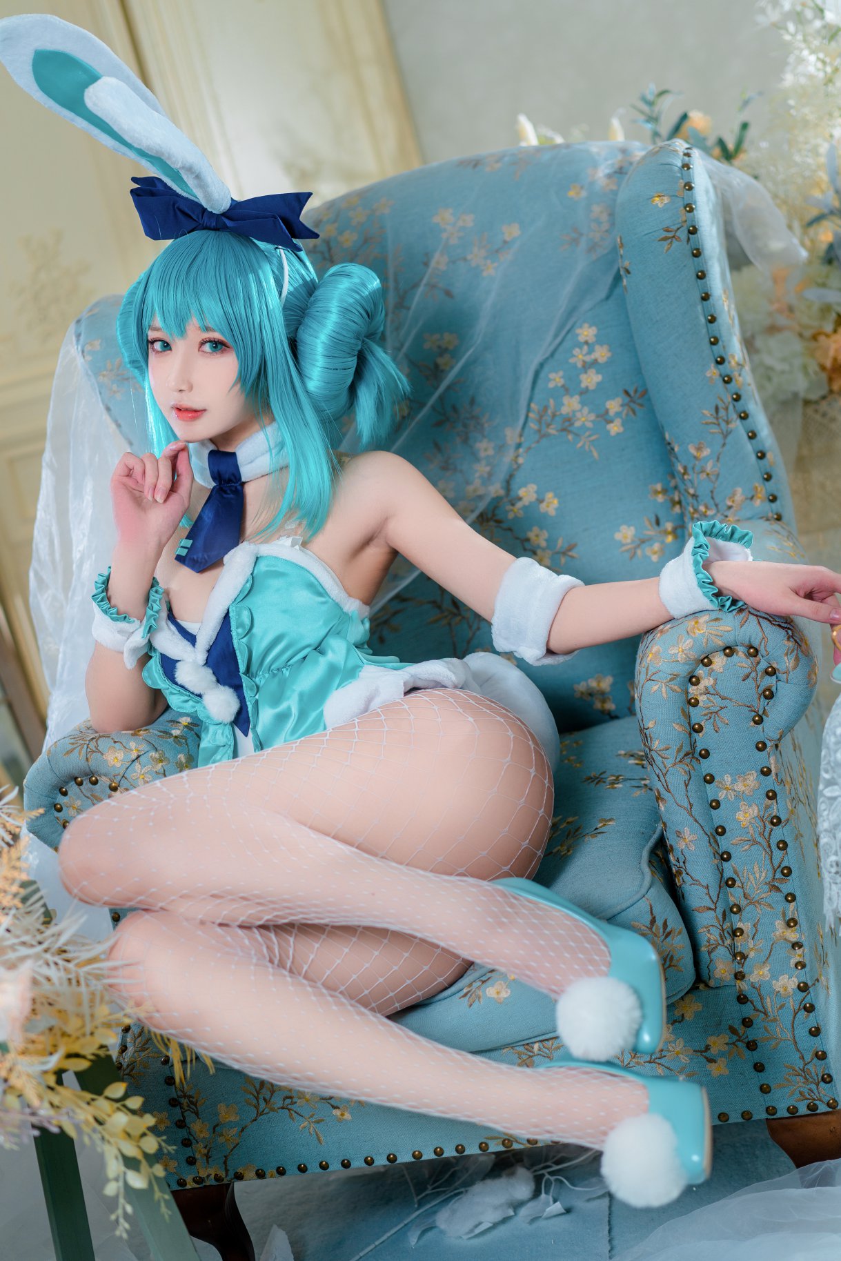 Coser@阿包也是兔娘 Vol.030 白兔miku 0023