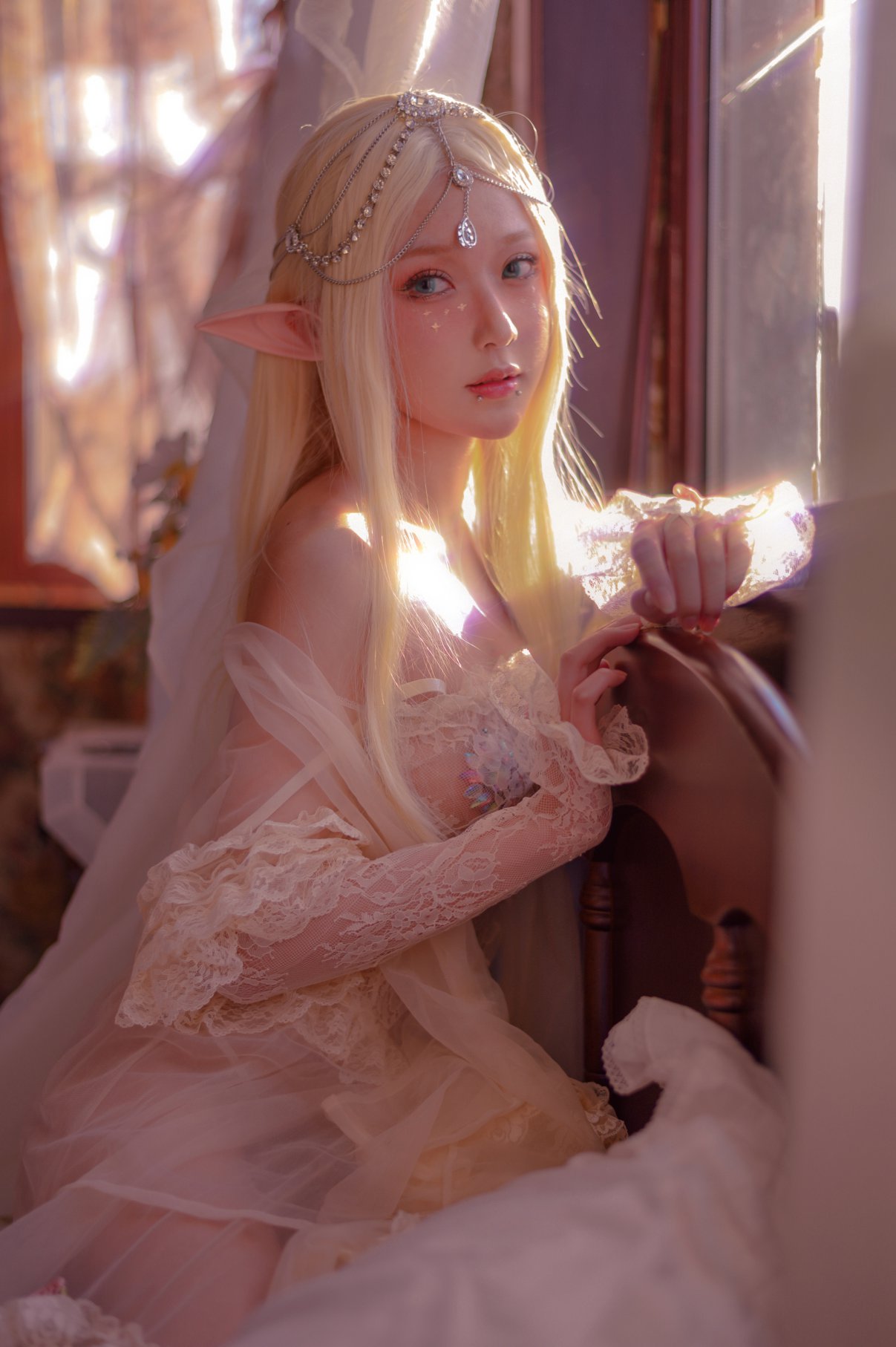 Coser@阿包也是兔娘 Vol.027 精灵 0019