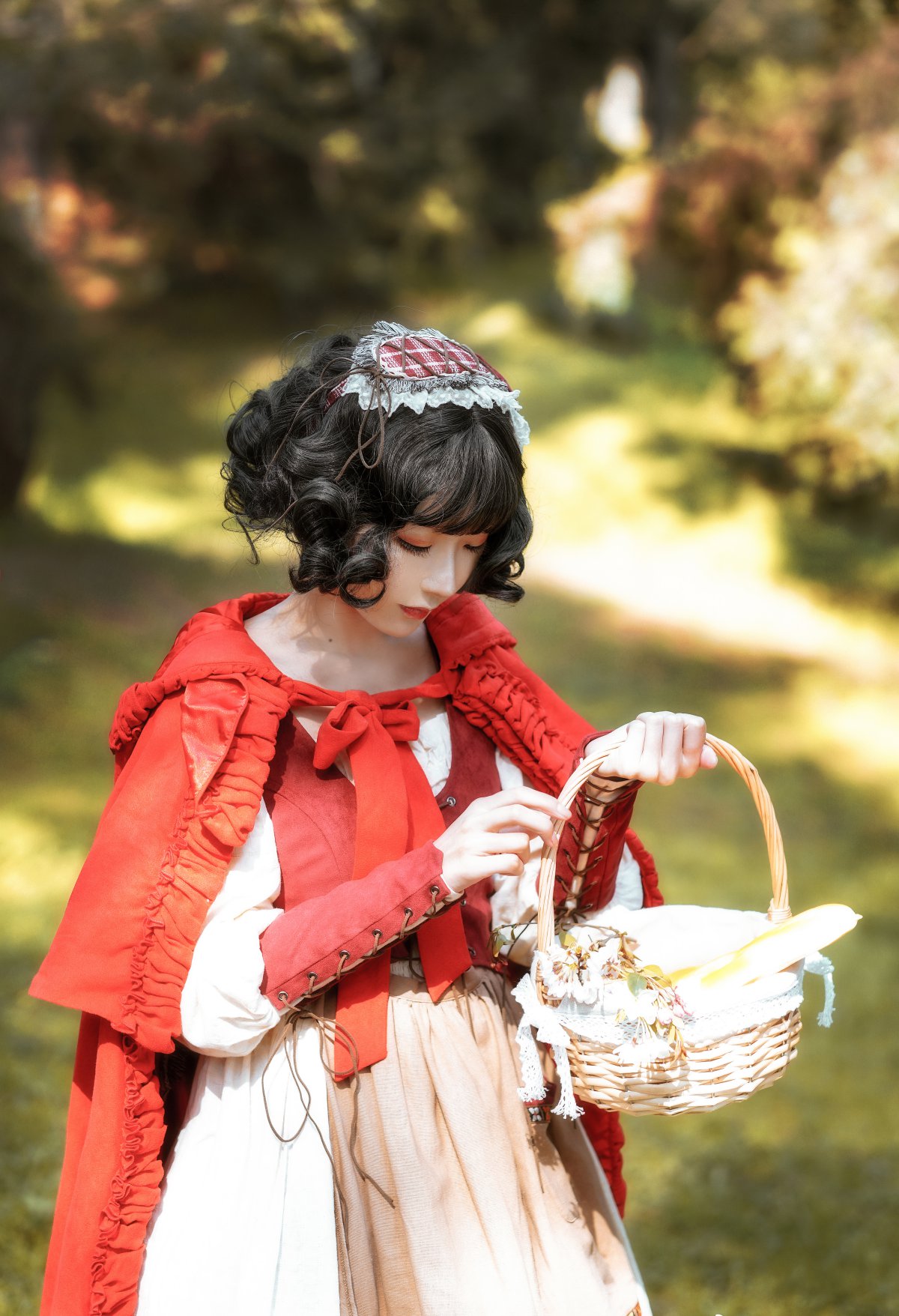 Coser@阿包也是兔娘 Vol.019 lolita红裙2 0004