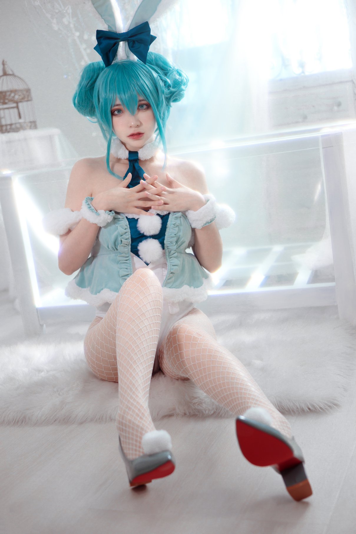 Coser@疯猫ss Vol.071 miku初音兔女郎 0001