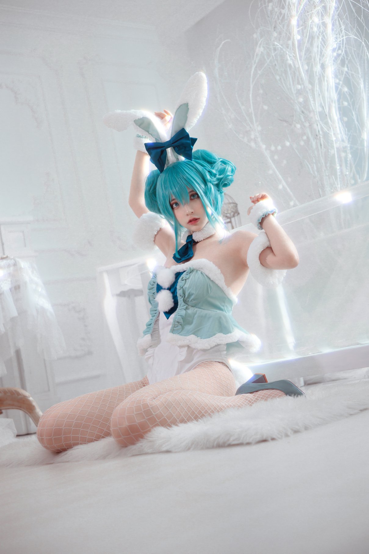 Coser@疯猫ss Vol.071 miku初音兔女郎 0003