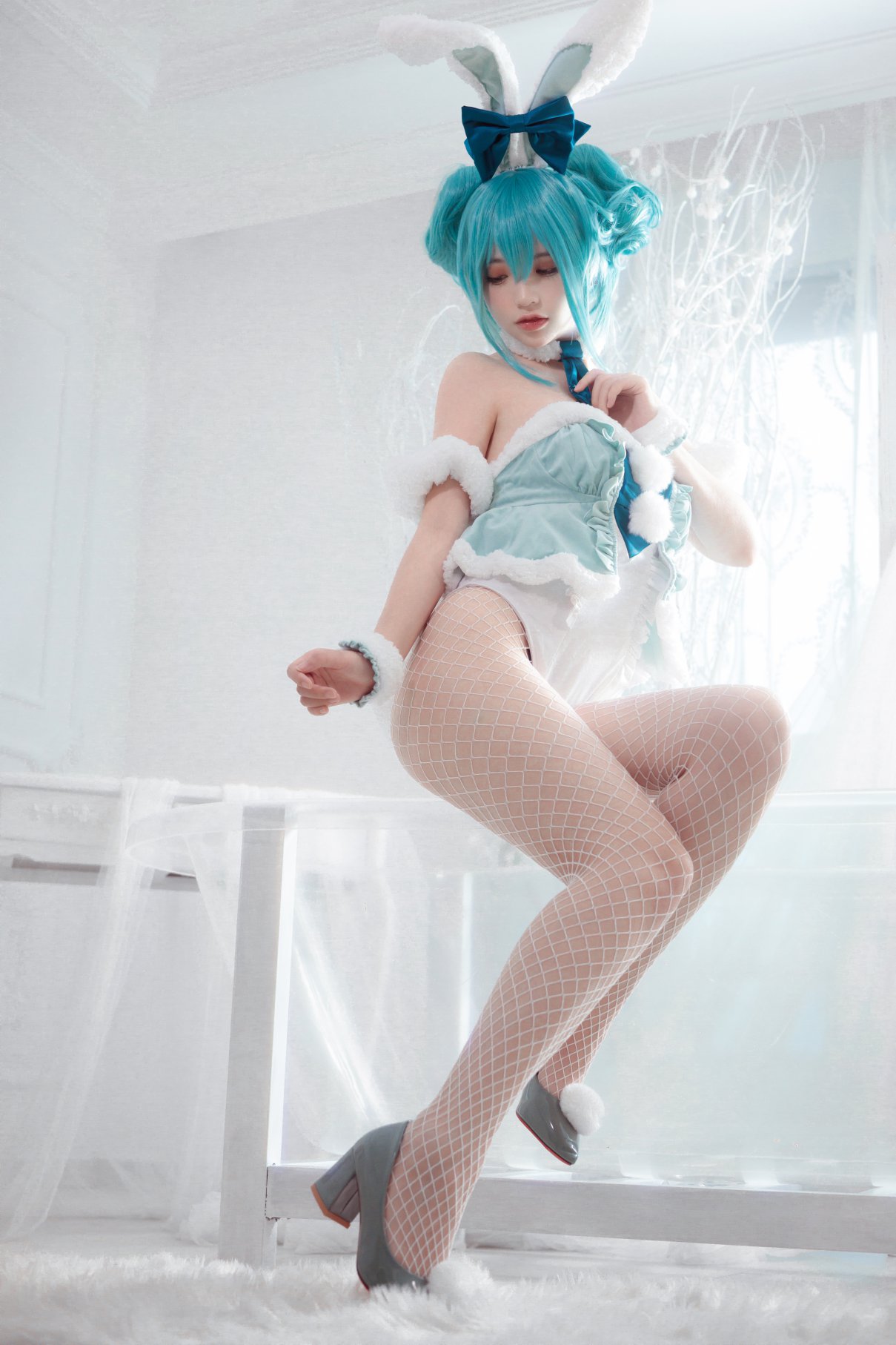 Coser@疯猫ss Vol.071 miku初音兔女郎 0018