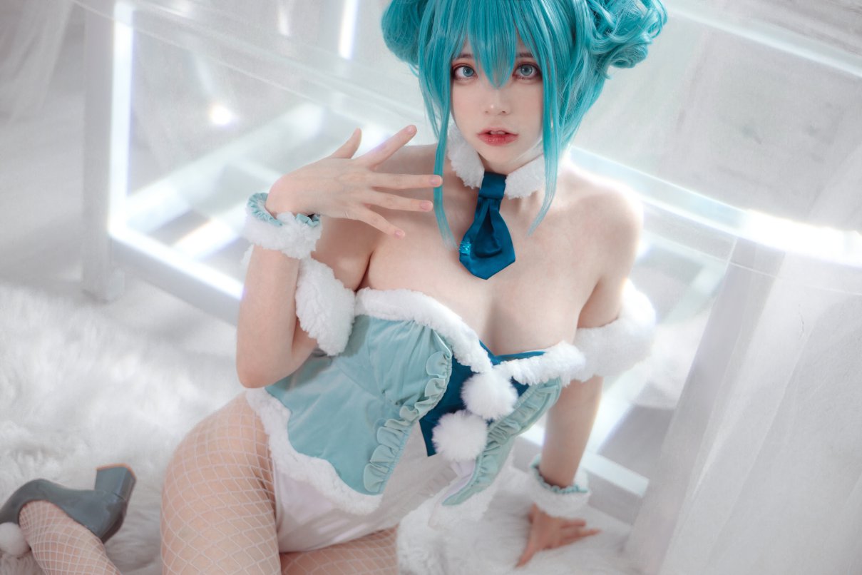 Coser@疯猫ss Vol.071 miku初音兔女郎 0019