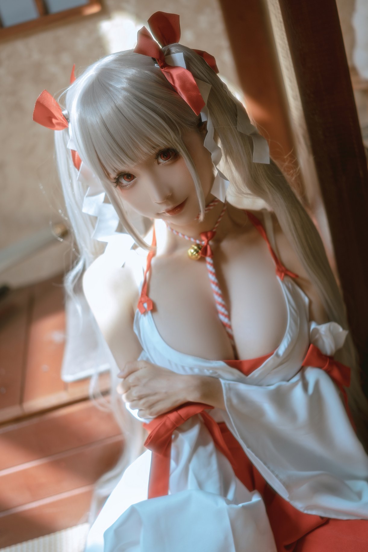 Coser@蠢沫沫 Vol.132 可畏 巫女 0008