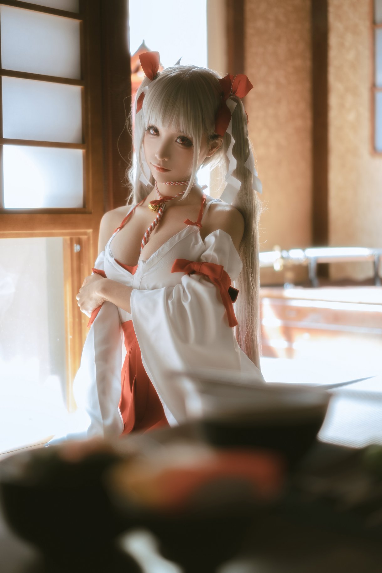 Coser@蠢沫沫 Vol.132 可畏 巫女 0012