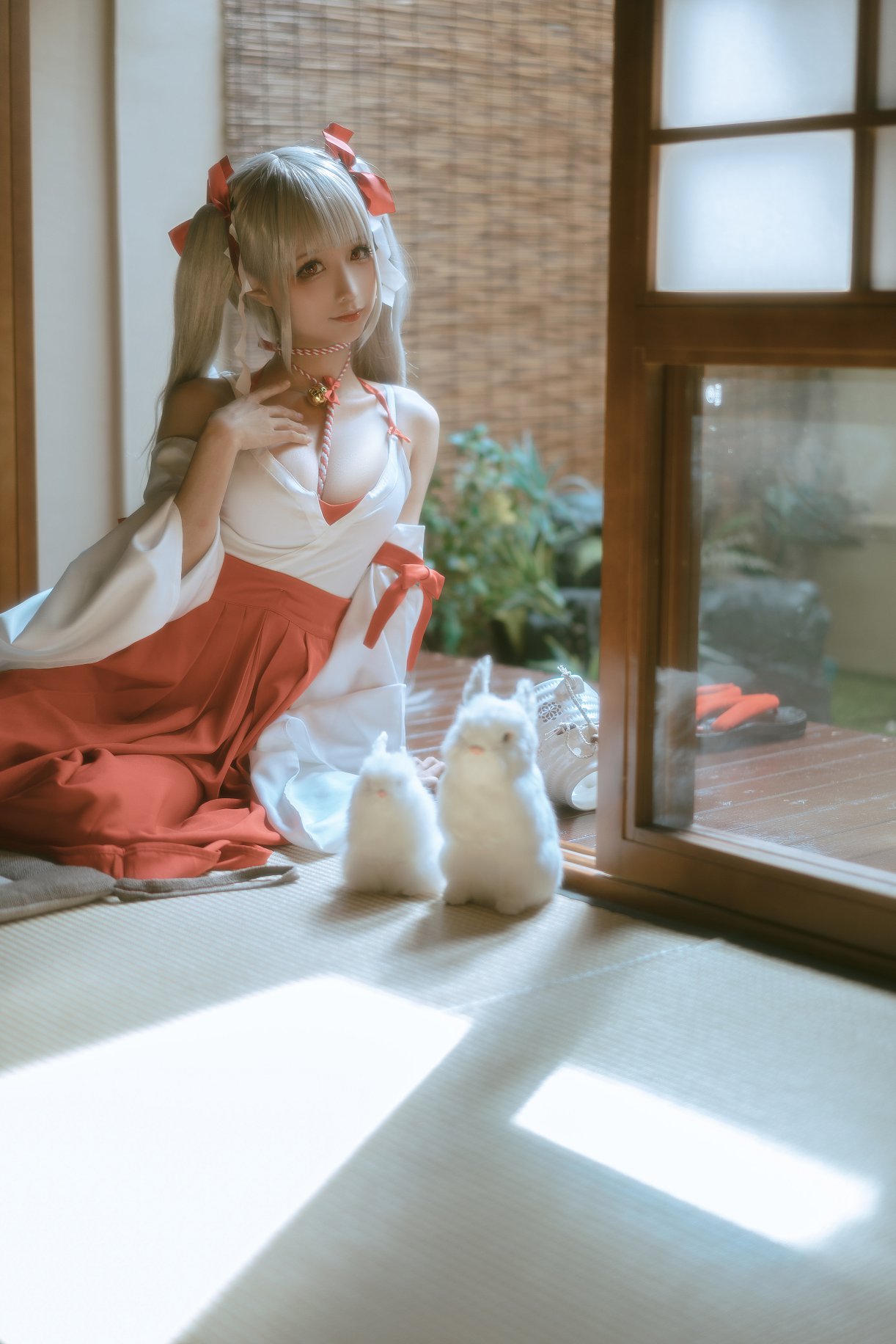 Coser@蠢沫沫 Vol.132 可畏 巫女 0029