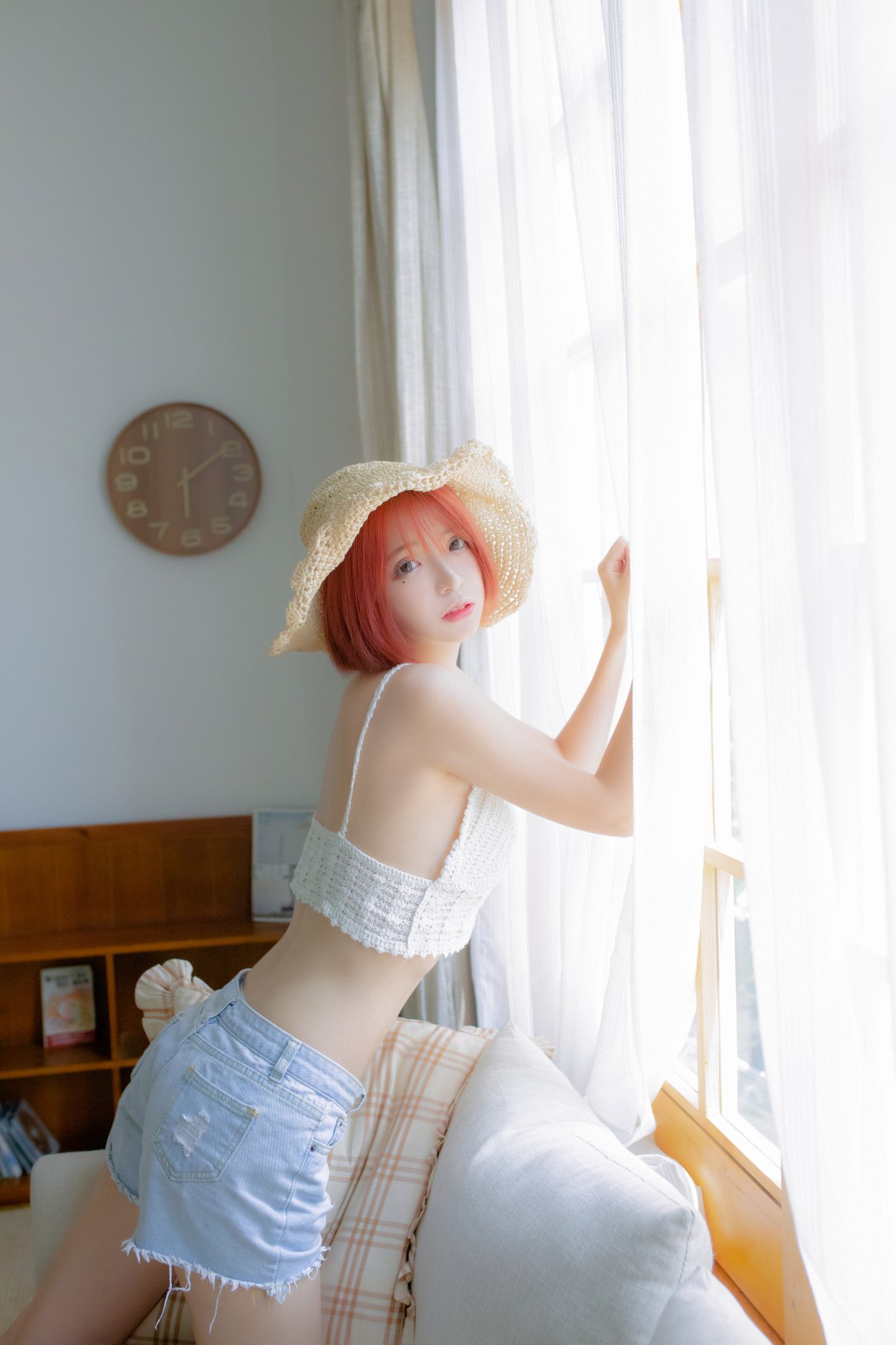 Coser@疯猫ss Vol.063 草帽女孩 0004