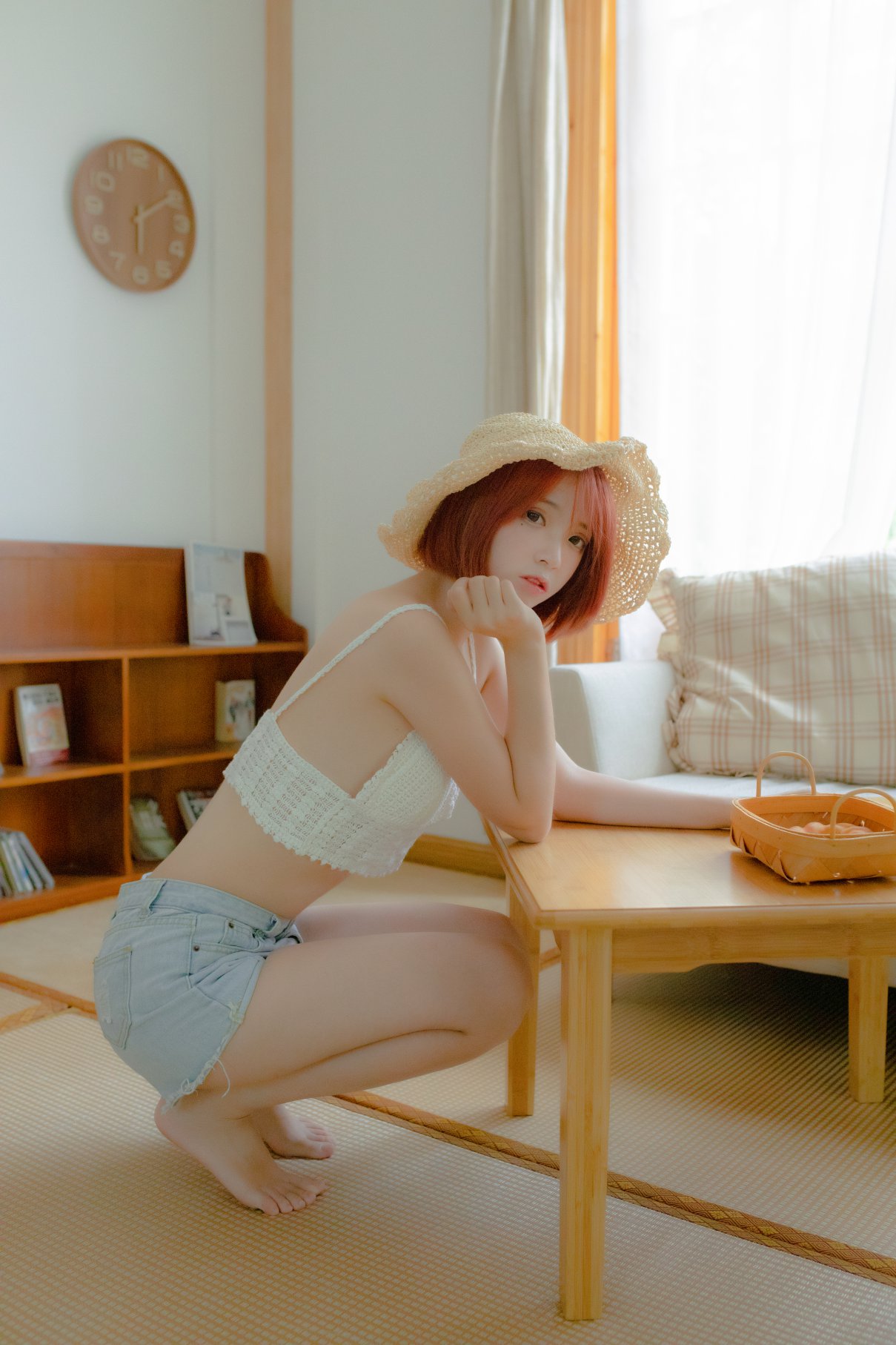 Coser@疯猫ss Vol.063 草帽女孩 0014