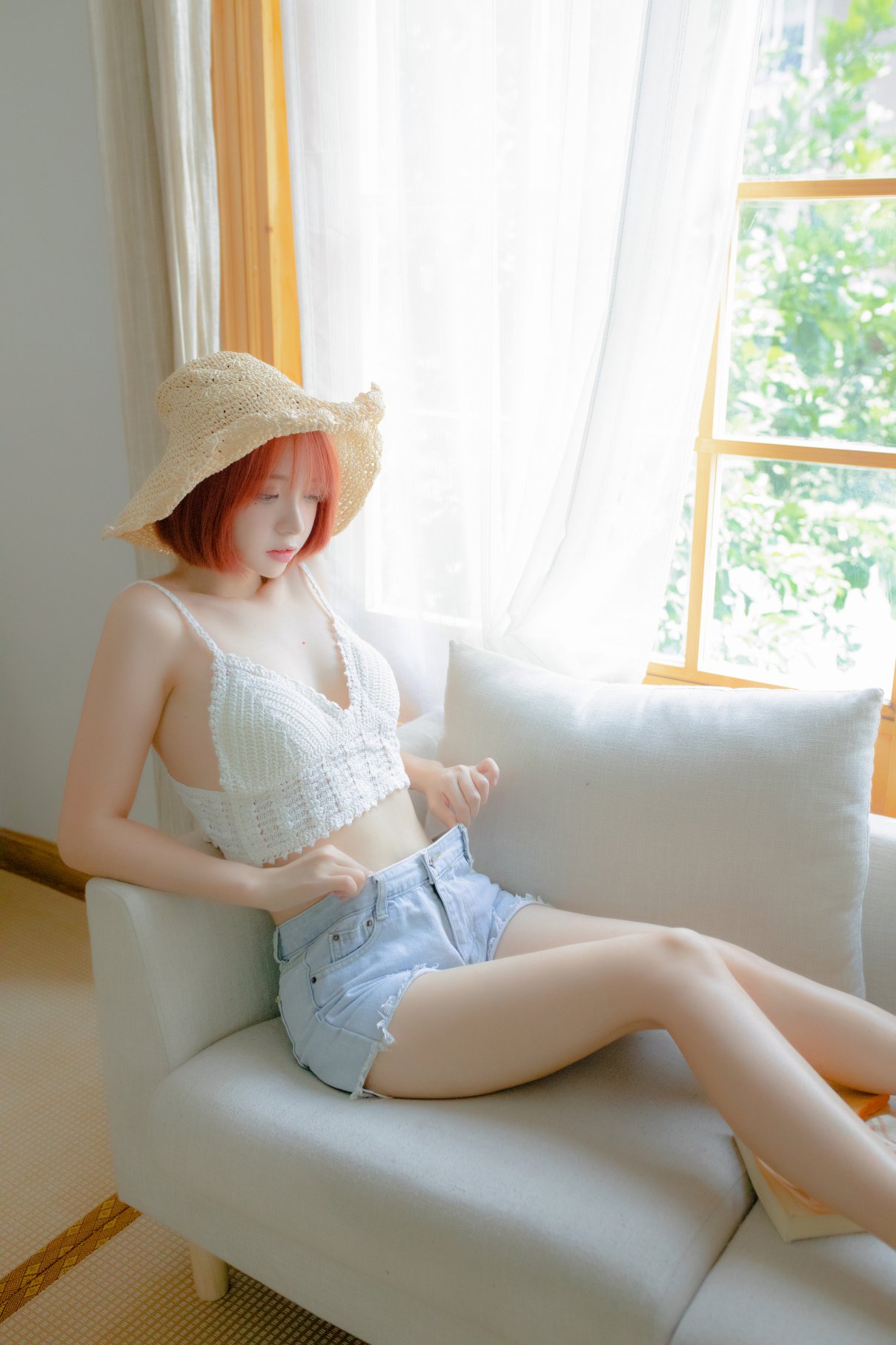 Coser@疯猫ss Vol.063 草帽女孩 0023