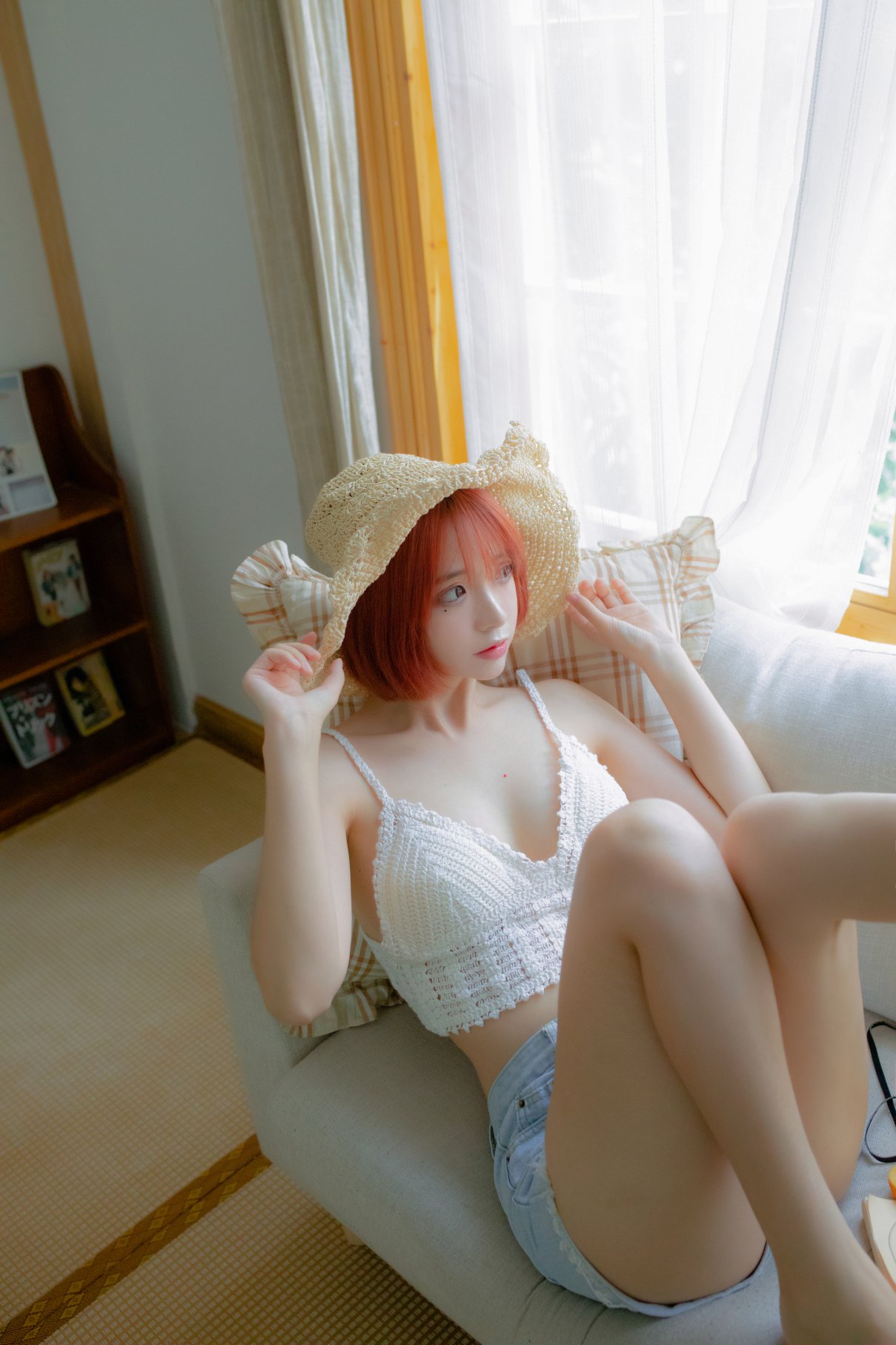 Coser@疯猫ss Vol.063 草帽女孩 0025