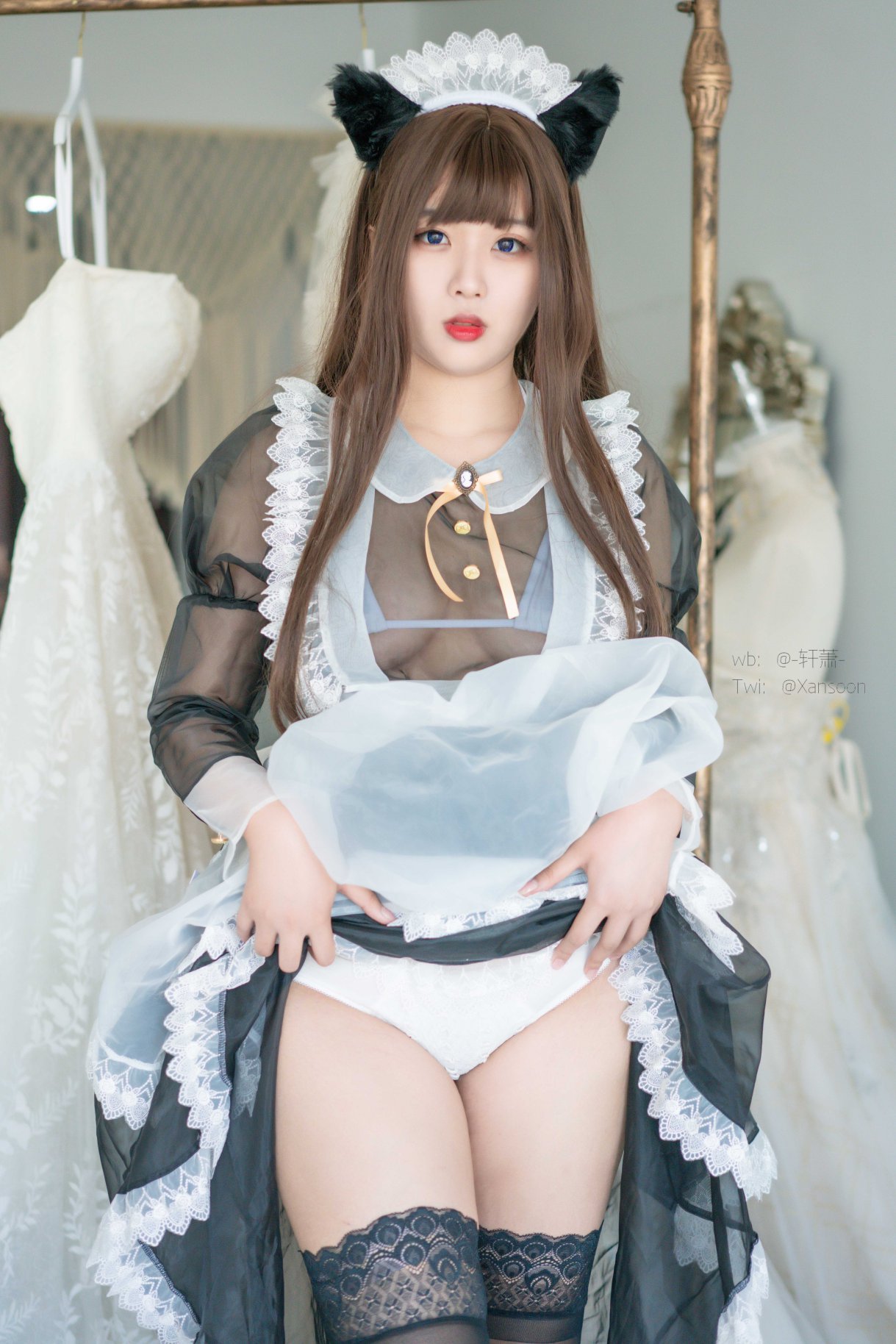 Coser@轩萧学姐 Vol.010 透明女仆 0002