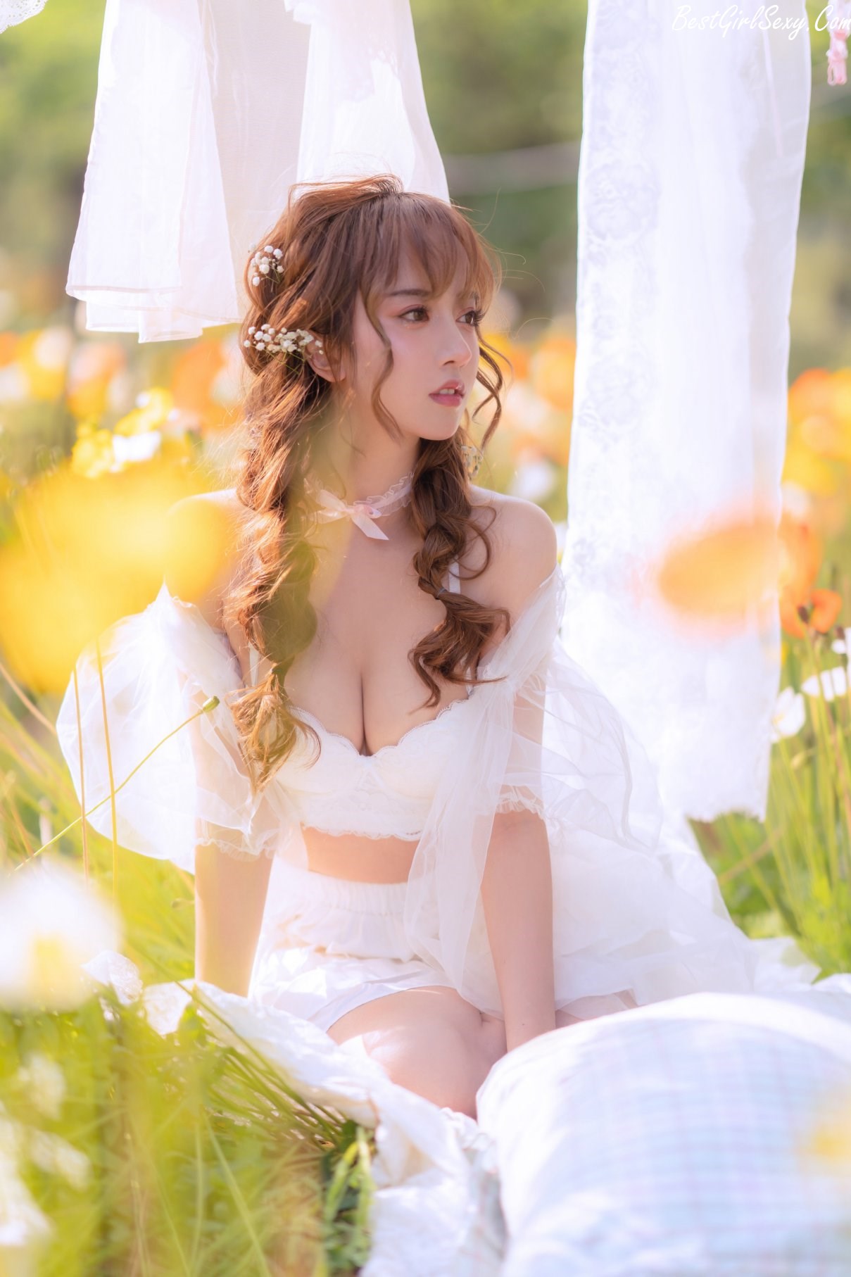 Coser@过期米线线喵 Vol.116 夏日限定 晒衣服 0010