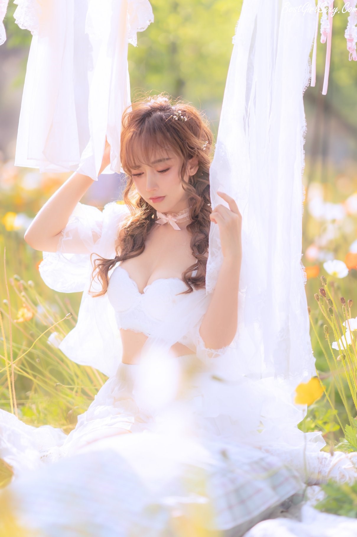 Coser@过期米线线喵 Vol.116 夏日限定 晒衣服 0014