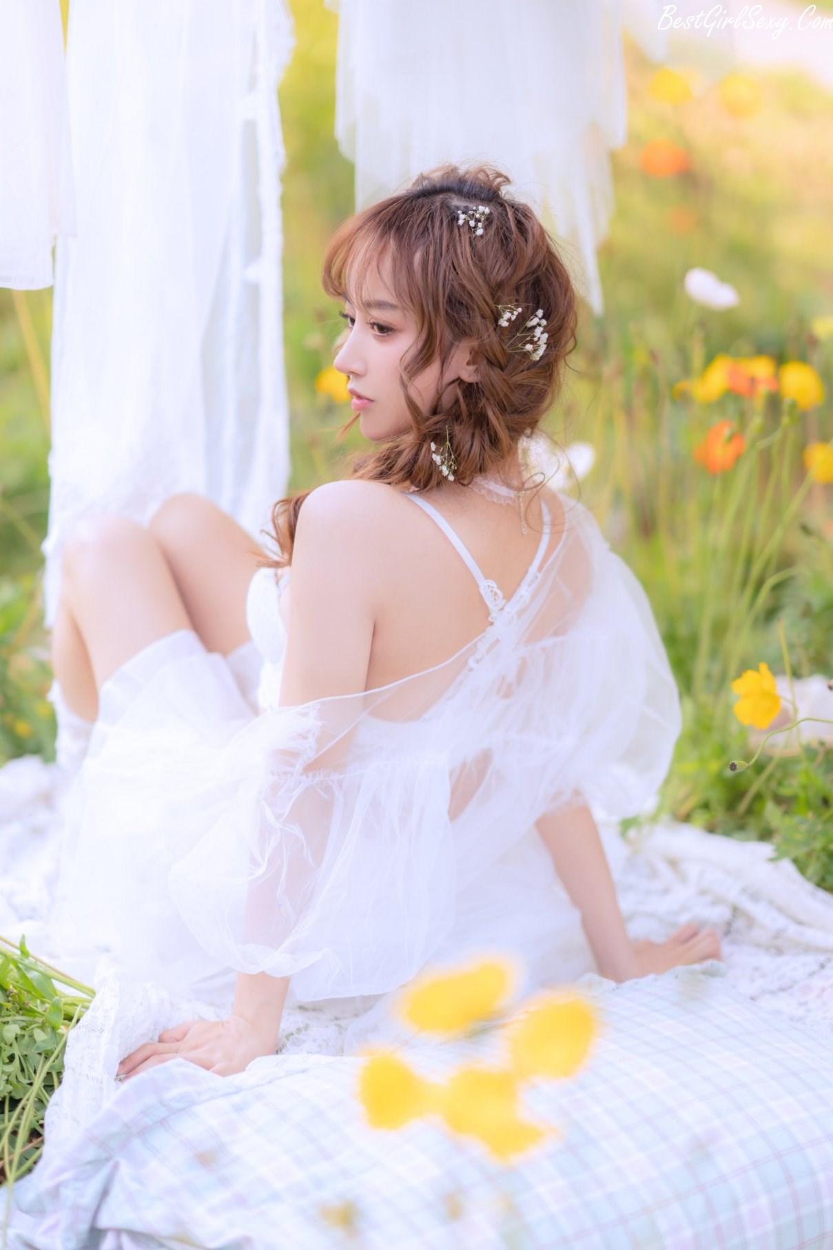 Coser@过期米线线喵 Vol.116 夏日限定 晒衣服 0023