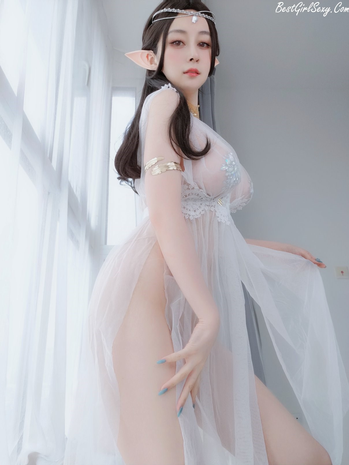 Coser@白银81 Vol.073 精灵宝石内衣 0001