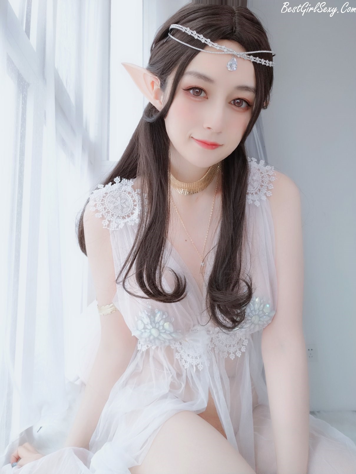 Coser@白银81 Vol.073 精灵宝石内衣 0002