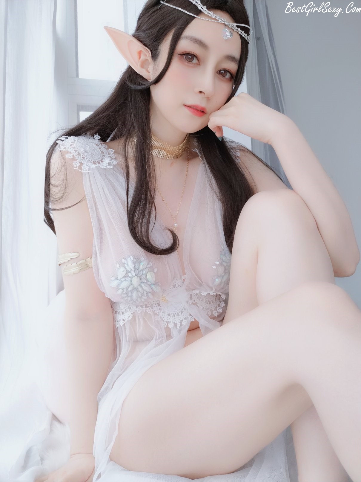 Coser@白银81 Vol.073 精灵宝石内衣 0016