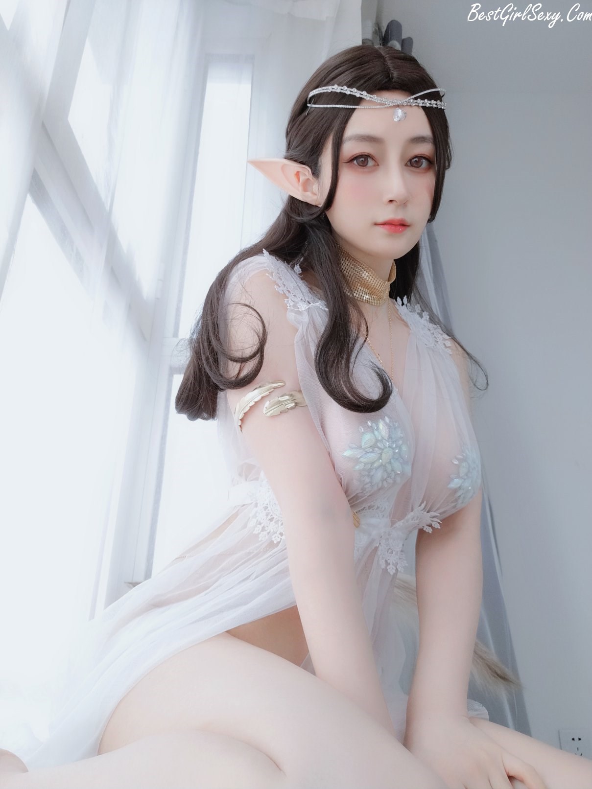 Coser@白银81 Vol.073 精灵宝石内衣 0028