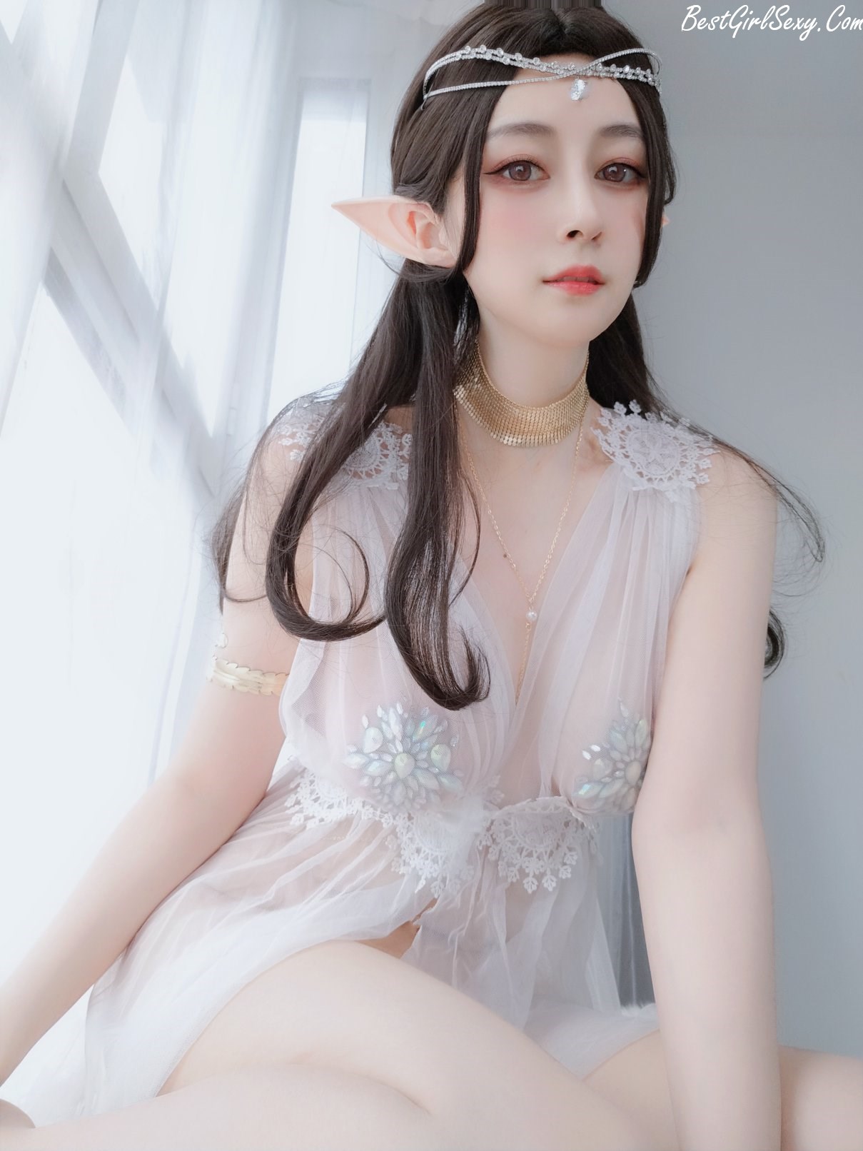 Coser@白银81 Vol.073 精灵宝石内衣 0029