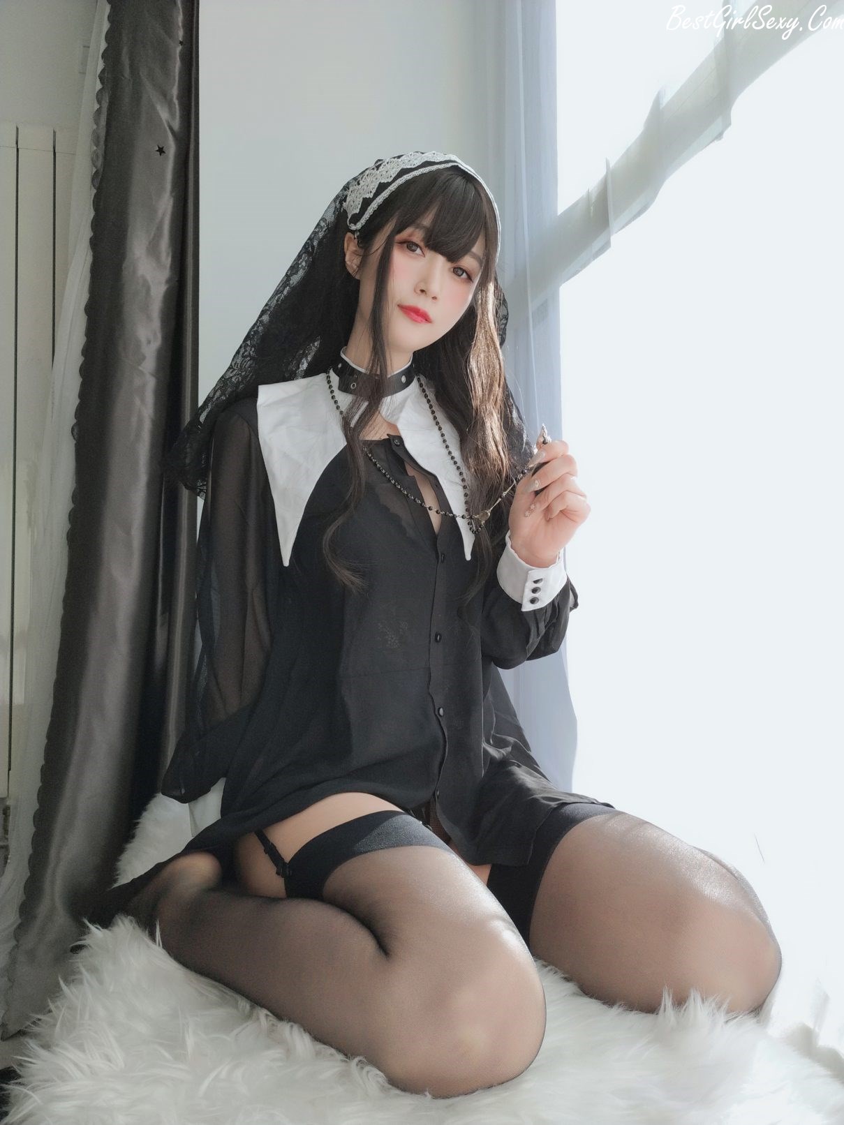 Coser@白银81 Vol.071 蕾丝修女 0027