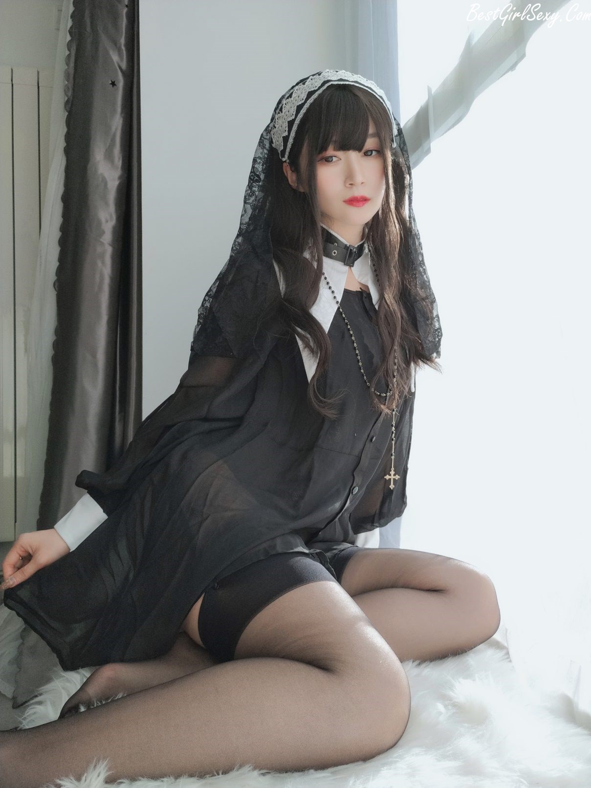 Coser@白银81 Vol.071 蕾丝修女 0035