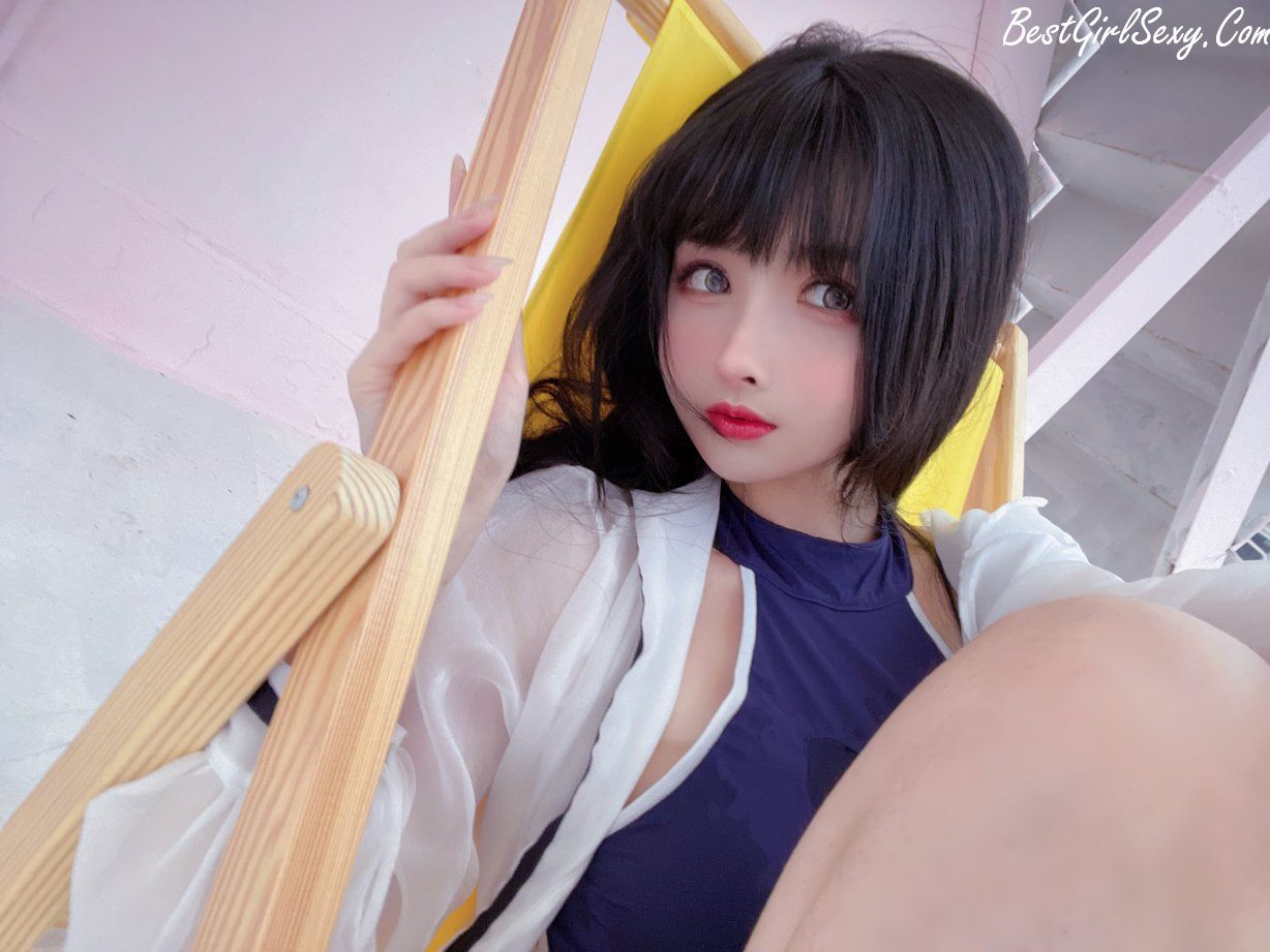 Coser@rioko凉凉子 Vol.068 天台竞泳 B 0014