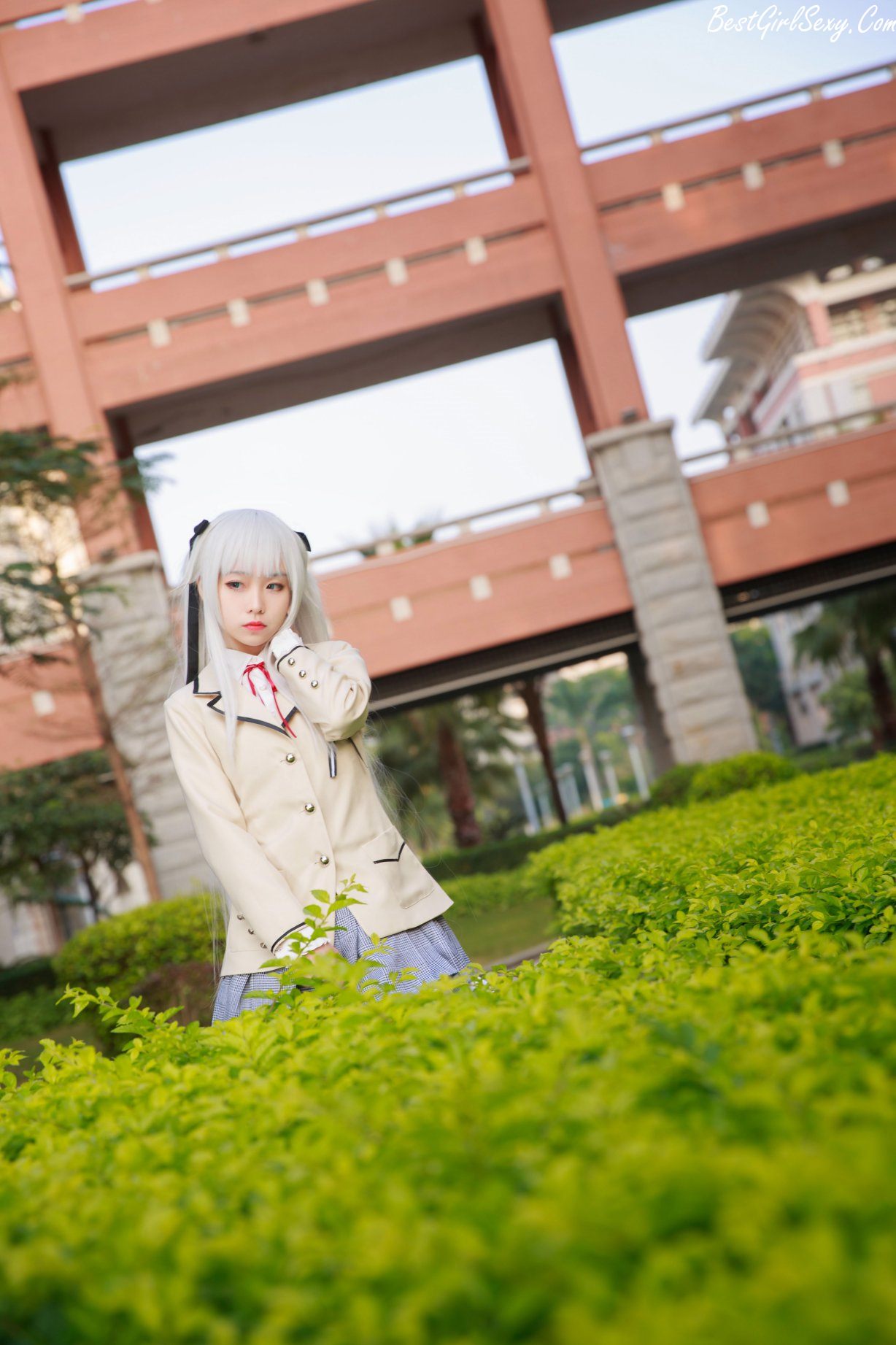 Coser@G44不会受伤 Vol.039 雾枝校服 0007