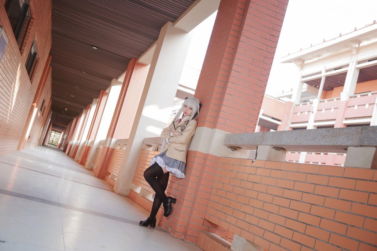 Coser@G44不会受伤 Vol.039 雾枝校服 0014