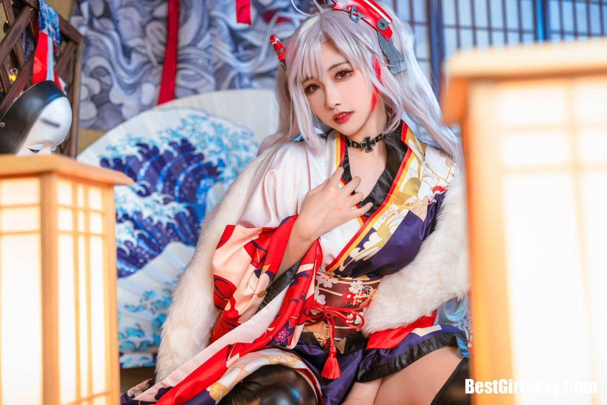 Coser@Momoko葵葵 Vol.019 欧根亲王 COS本子6套 A 9