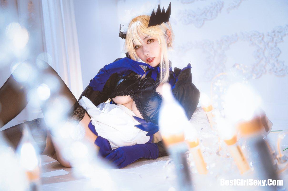 Coser@Momoko葵葵 Vol.011 黑枪呆女仆 12