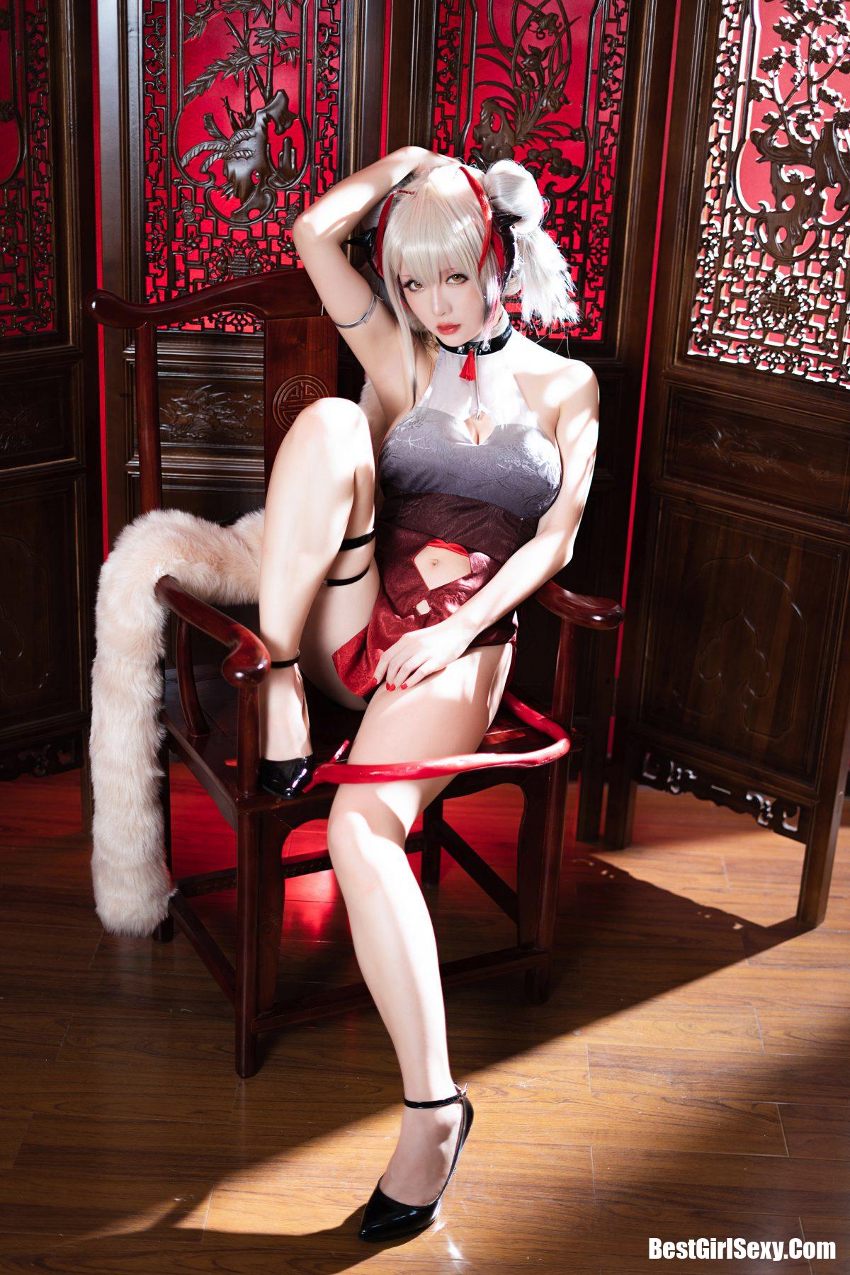 Coser@小姐姐星之迟迟 Vol.085 W 同人旗袍 3