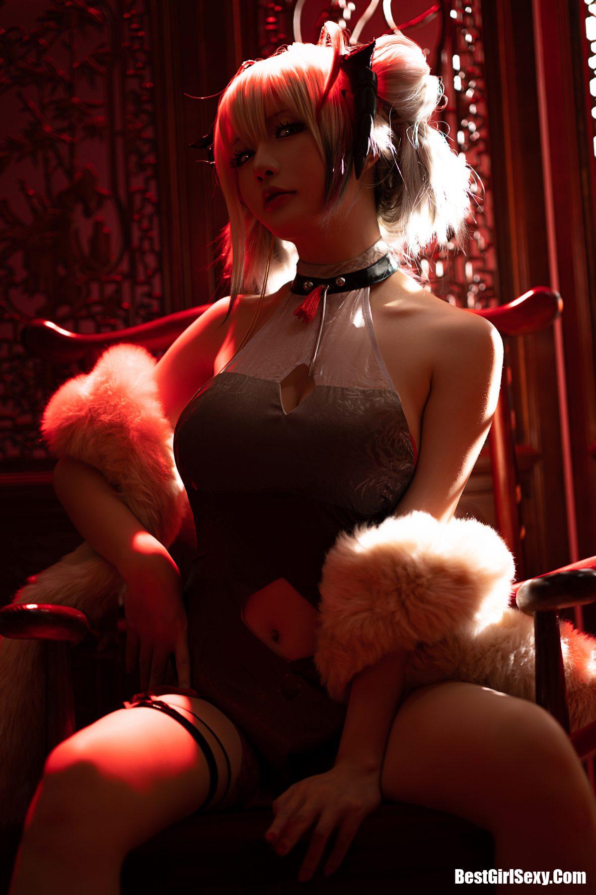 Coser@小姐姐星之迟迟 Vol.085 W 同人旗袍 17