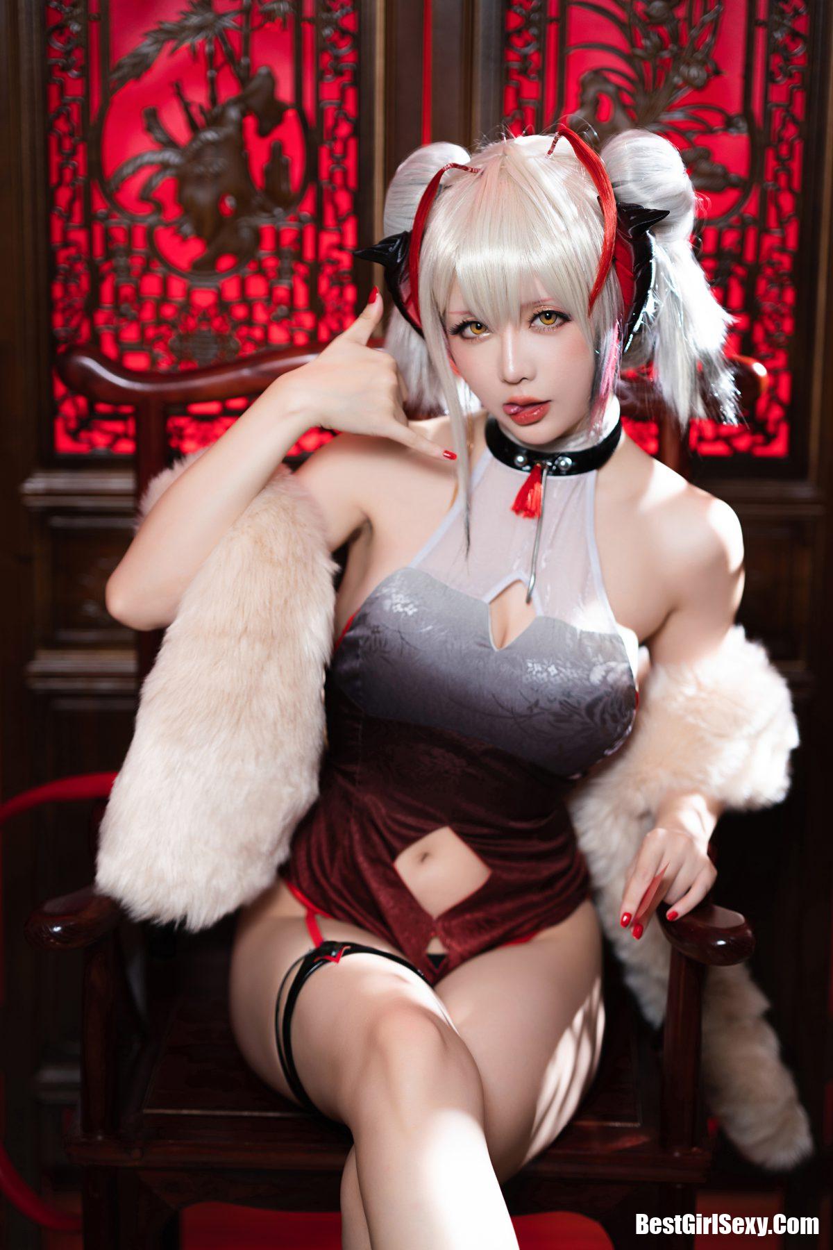 Coser@小姐姐星之迟迟 Vol.085 W 同人旗袍 26