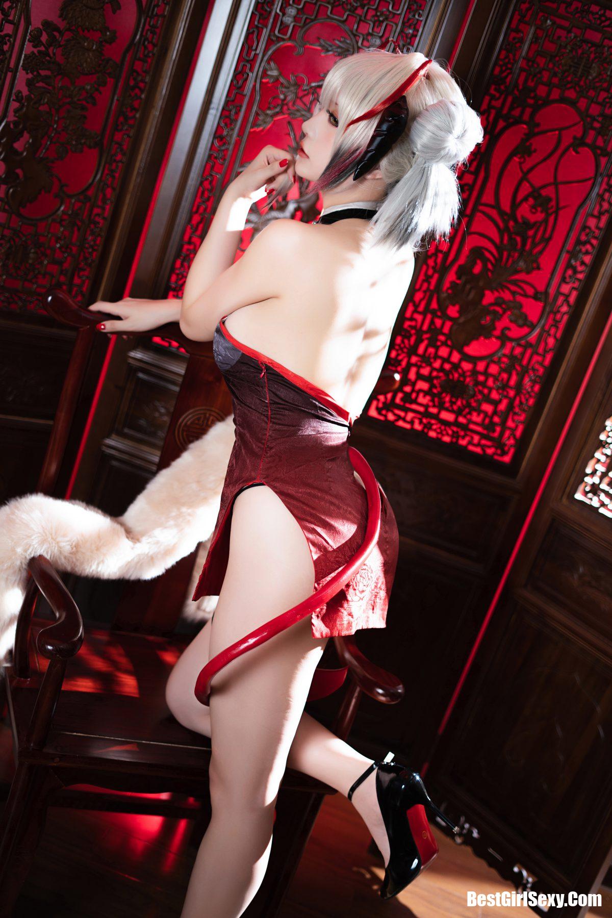 Coser@小姐姐星之迟迟 Vol.085 W 同人旗袍 30