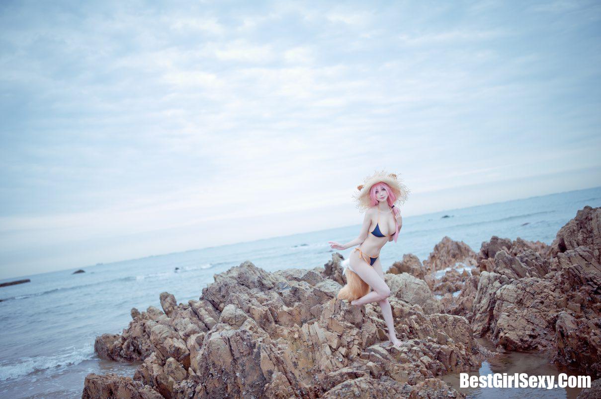 Coser@周叽是可爱兔兔 Vol.033 小玉泳装 22