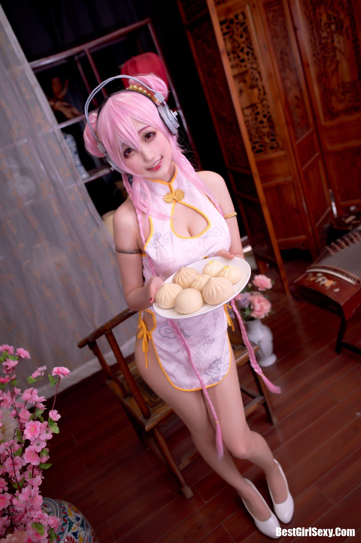 Coser@周叽是可爱兔兔 Vol.030 旗袍索尼子 8