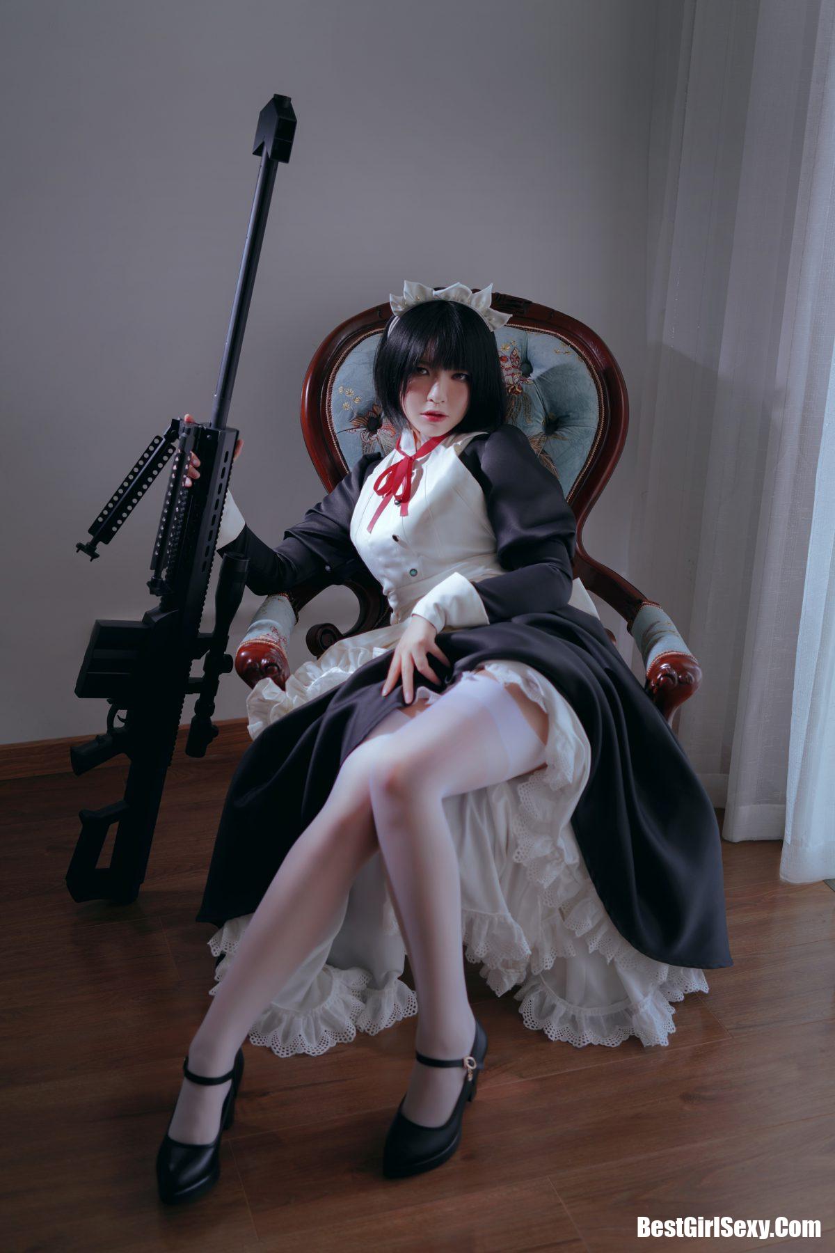 Coser@半半子 Vol.016 嫌パン MAID BANBANKO 女仆 1