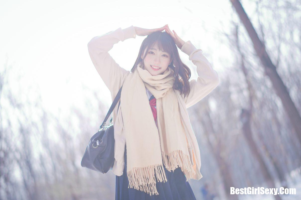 Coser@周叽是可爱兔兔 Vol.028 雪景jk 12