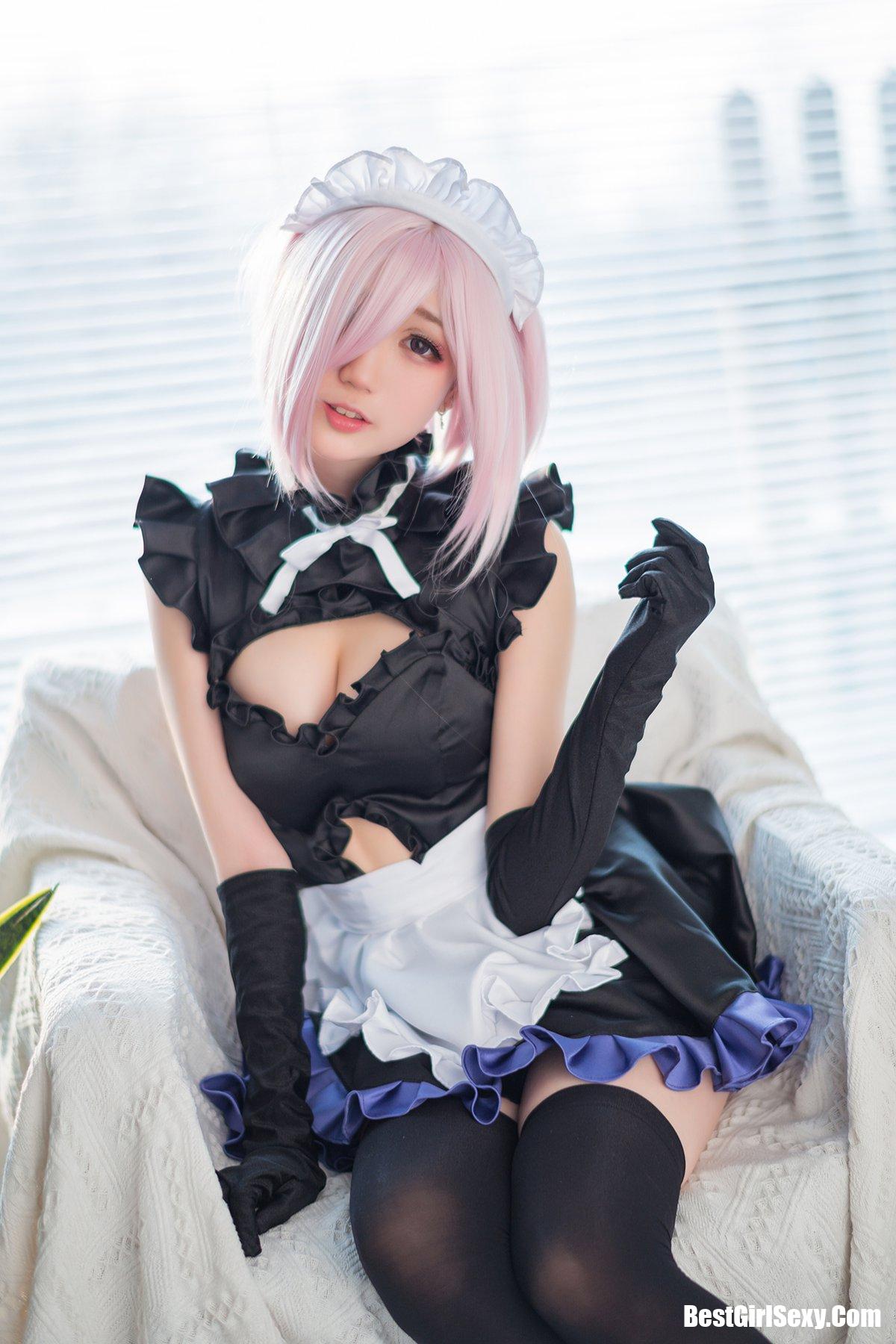 Coser@周叽是可爱兔兔 Vol.025 玛修 1