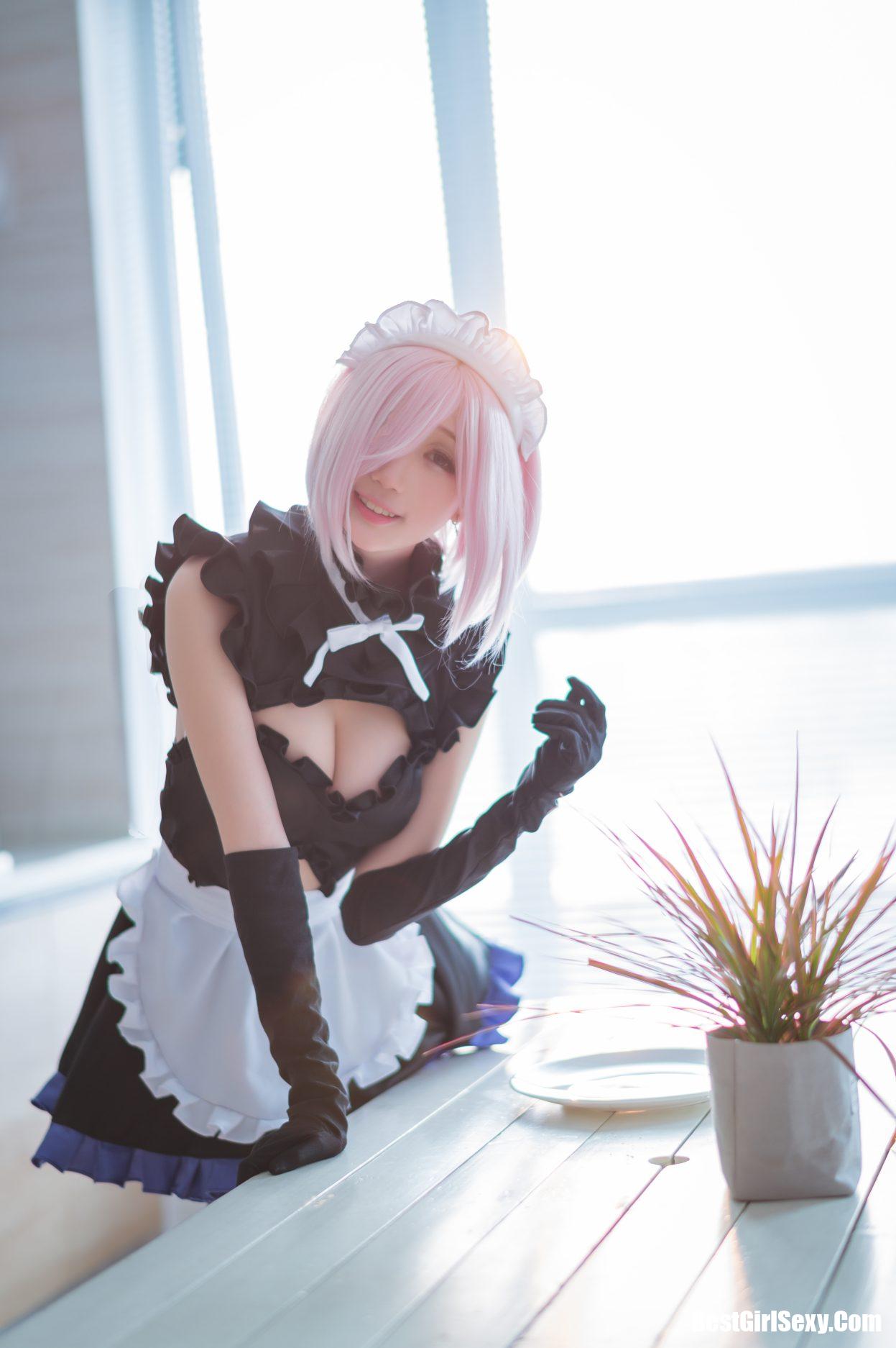 Coser@周叽是可爱兔兔 Vol.025 玛修 8