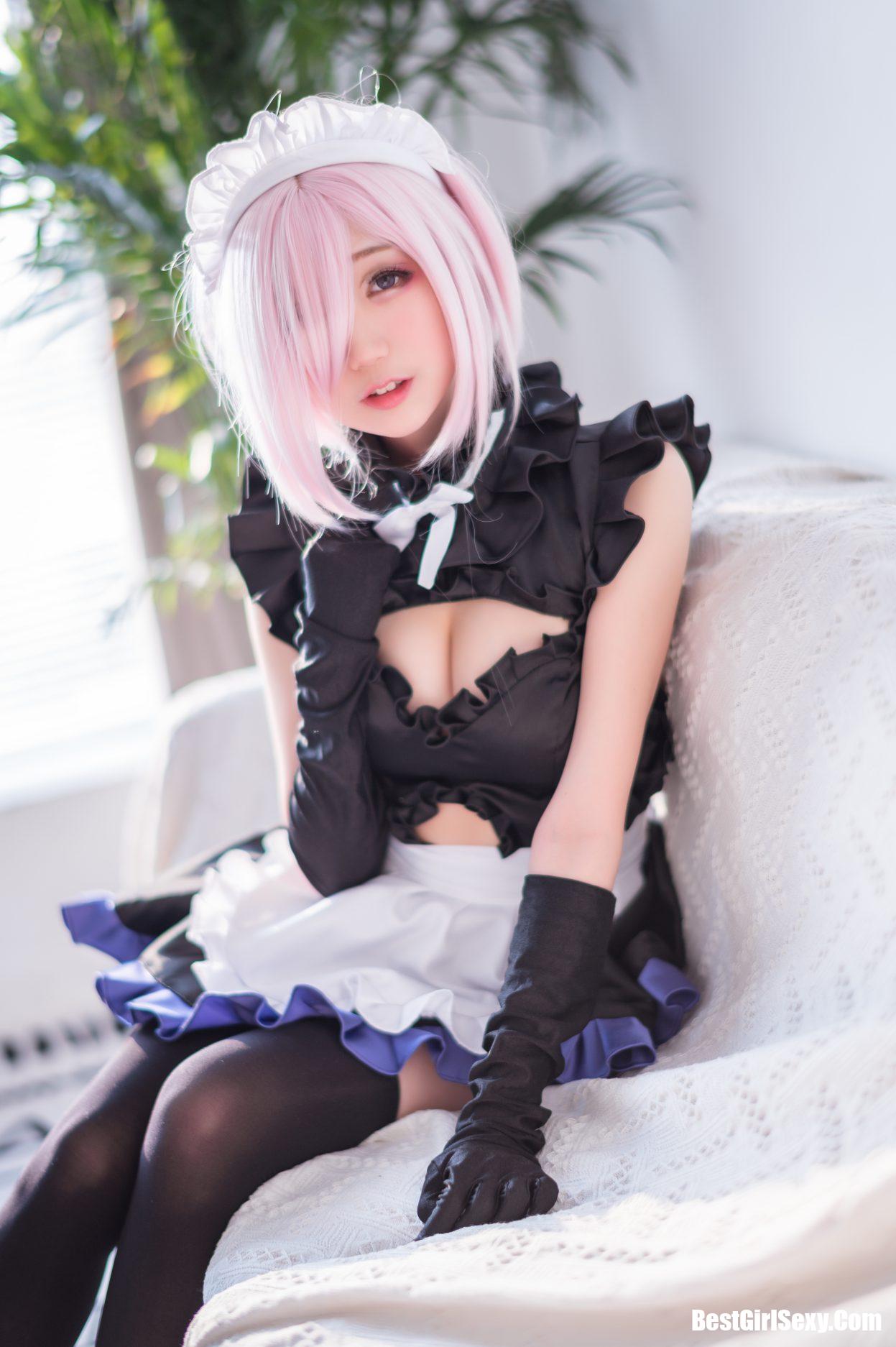 Coser@周叽是可爱兔兔 Vol.025 玛修 10