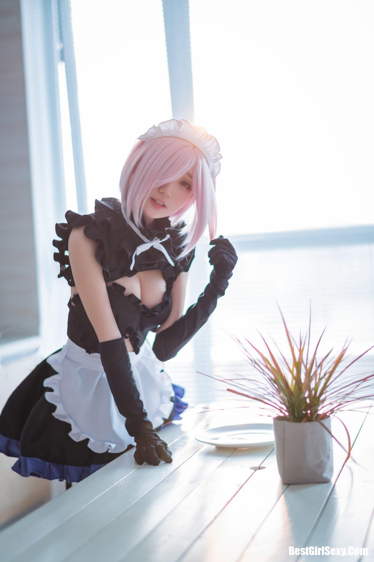 Coser@周叽是可爱兔兔 Vol.025 玛修 16