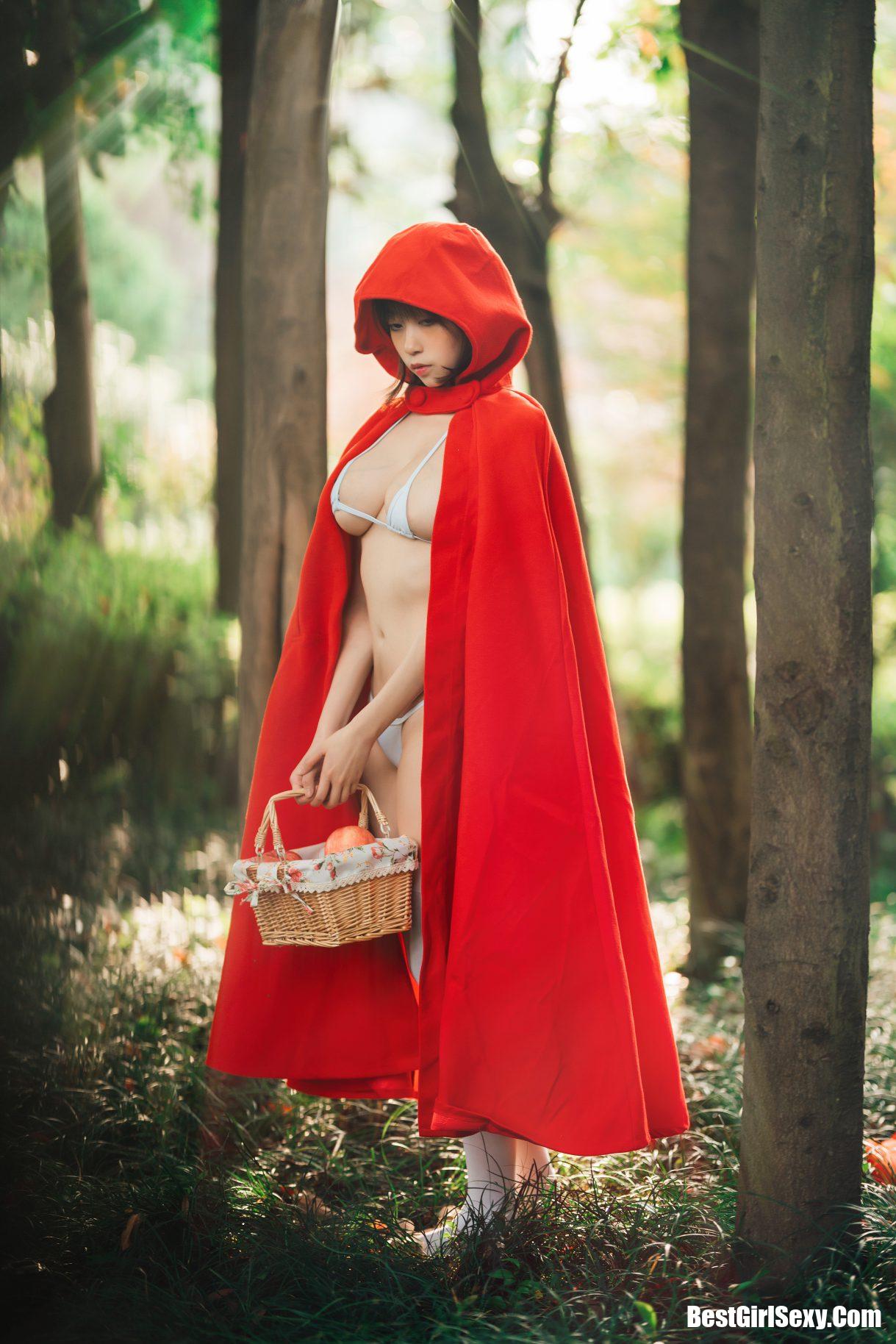 Coser@奈汐酱nice Vol.031 大红帽 3