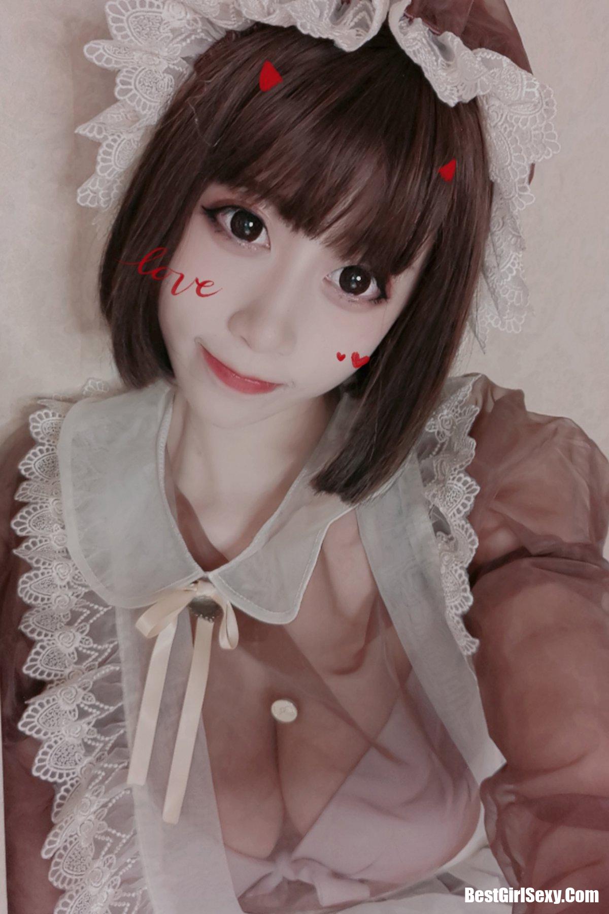 Coser@奈汐酱nice Vol.005 透明女仆 0