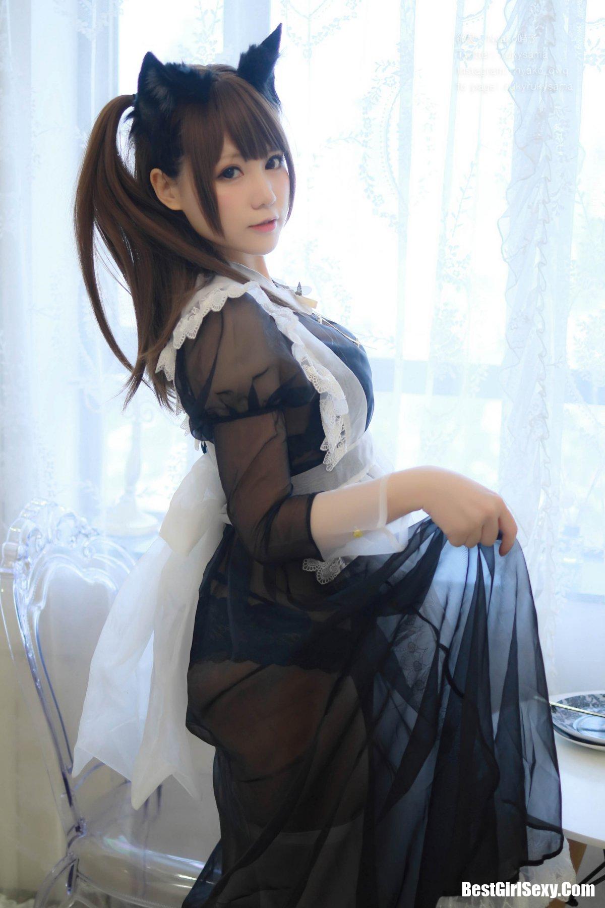 Coser@Nyako喵子 透明女仆 9