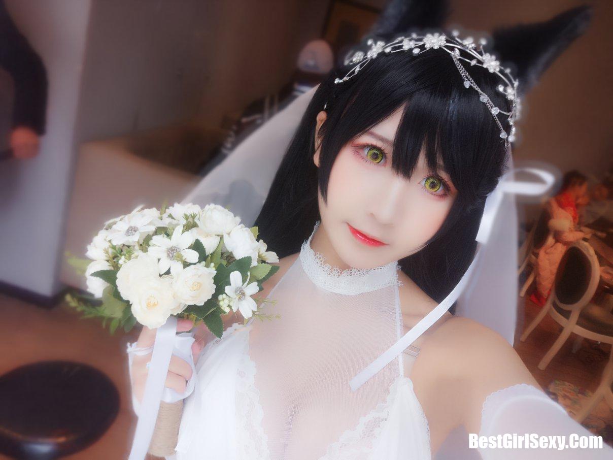 Coser@三度_69 Vol.008 爱宕犬花嫁 2