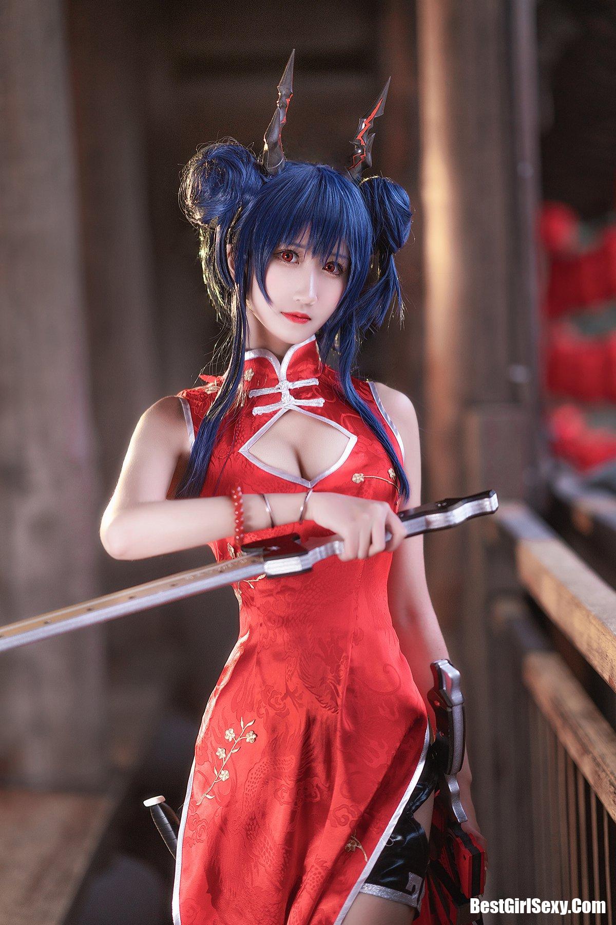 Coser@三度_69 Vol.007 明日方舟陈旗袍 0